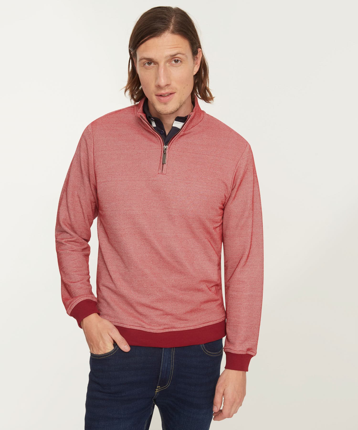 Buzo Cobalto Fluido arena para hombre, vista principal