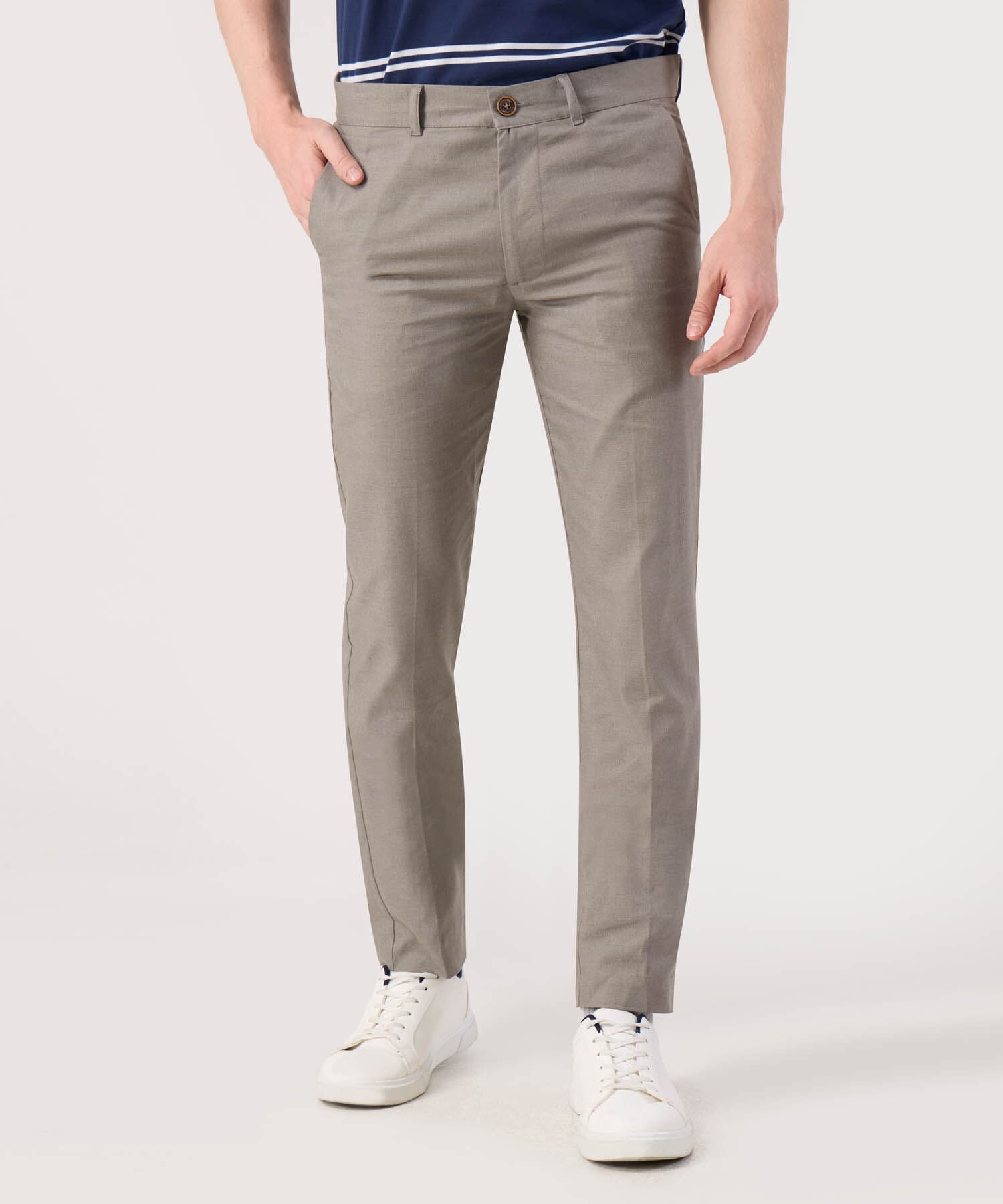 Pantalón Ámbar de Viaje gris humo para hombre, vista principal