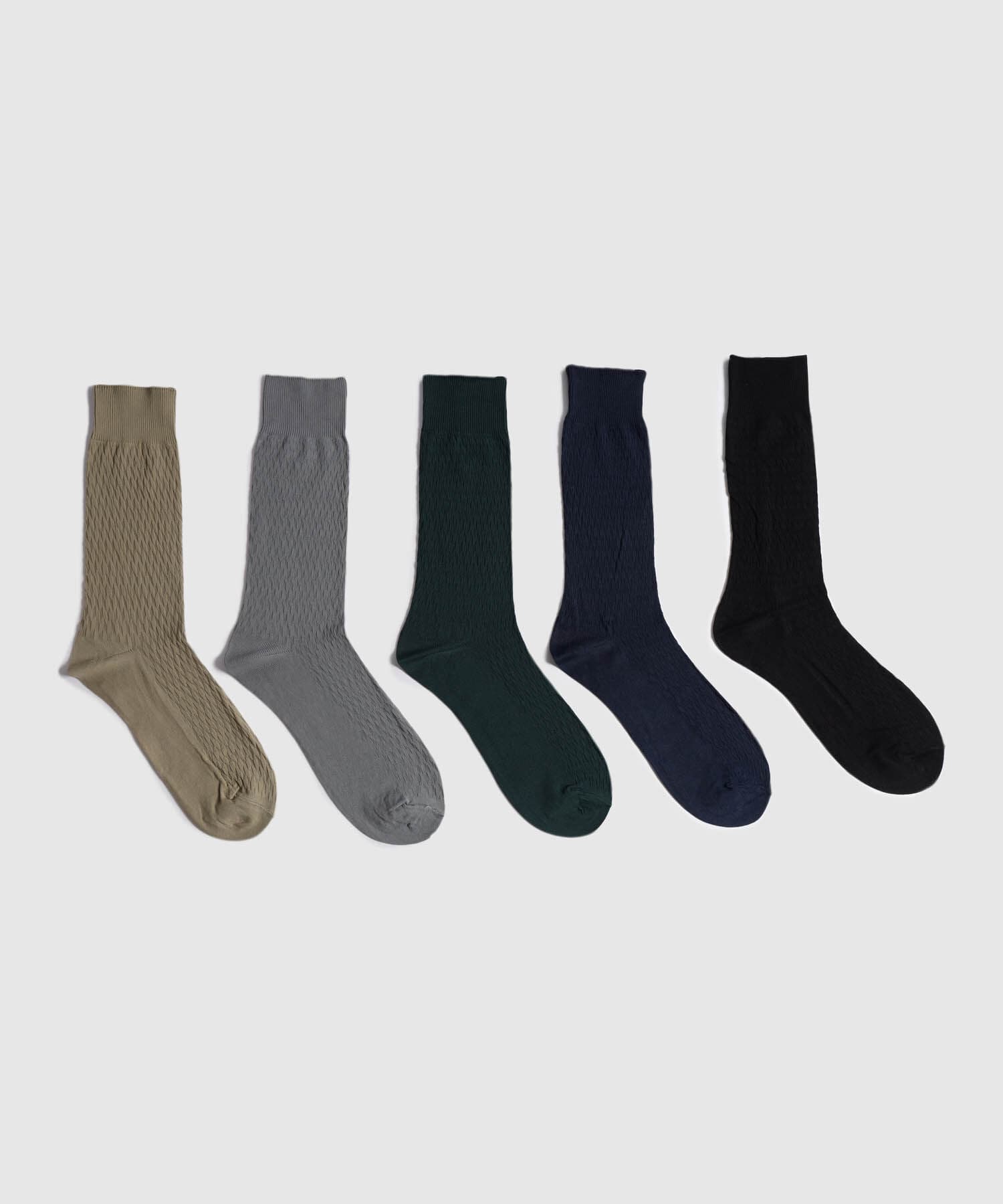 Medias Celeste Suave gris humo para hombre, vista principal