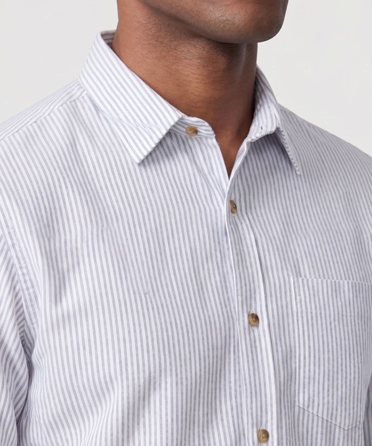 Camisa Carmín Texturizado azul marino para hombre, vista 3