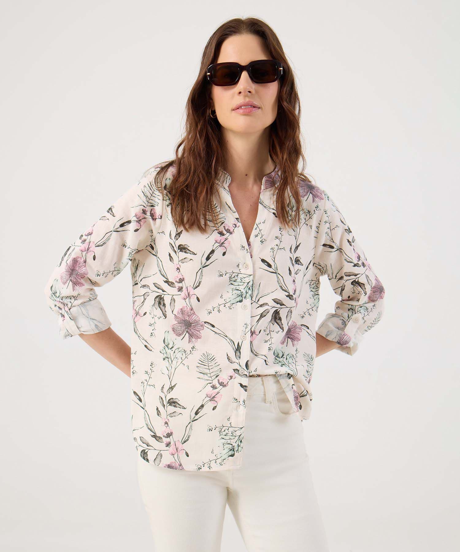 Blusa Marea de Día blanco para mujer, vista principal