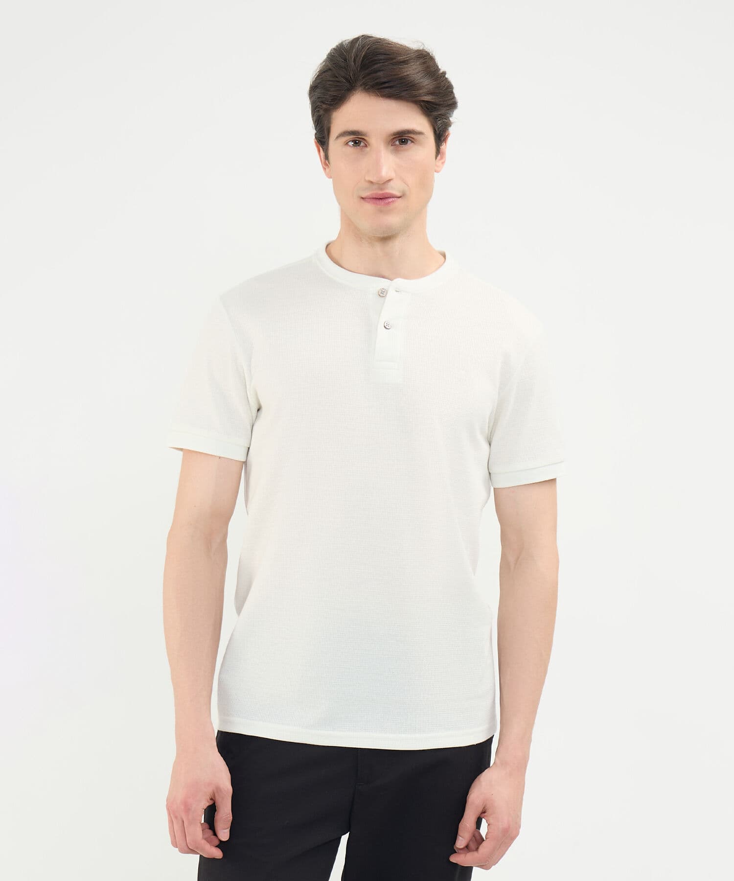 Camiseta Elisa Clásico café para hombre, vista principal