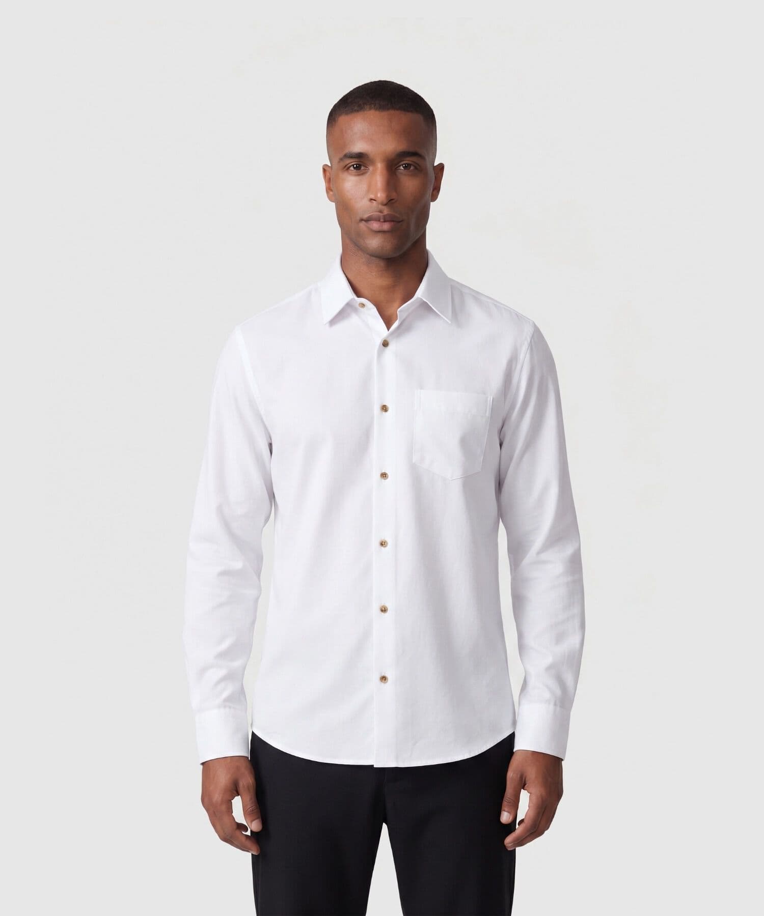 Camisa Palma Esencial blanco para hombre, vista principal
