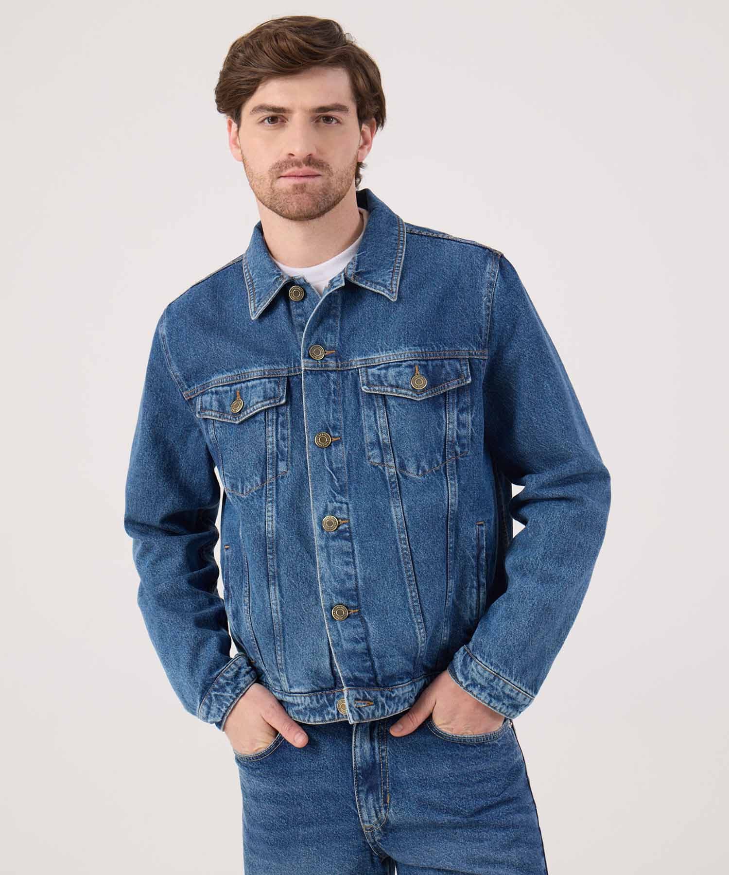 Chaqueta Marea de Viaje azul marino para hombre, vista principal