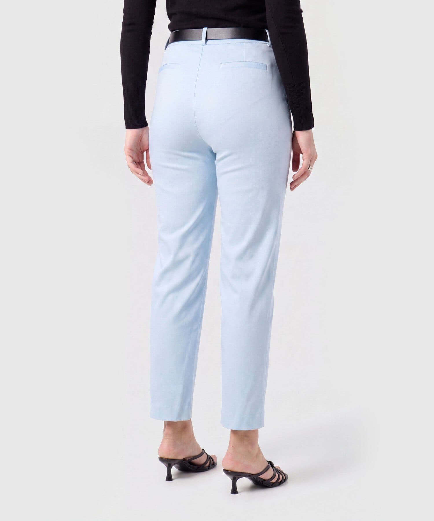 Pantalón Cedro Texturizado azul marino para mujer, vista 4