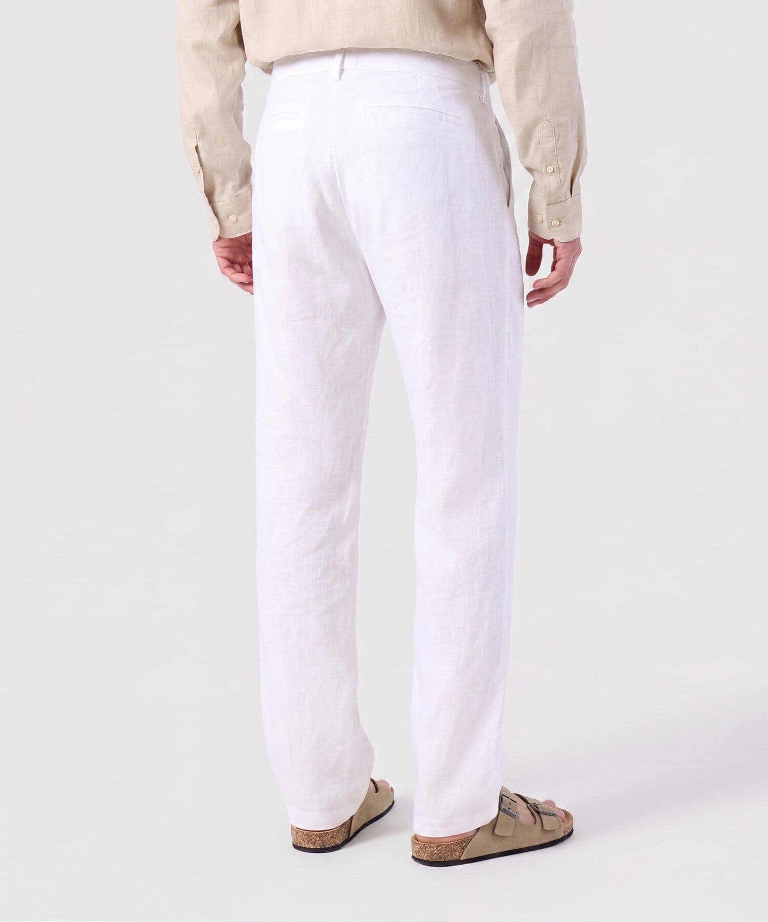 Pantalón Río Esencial blanco para hombre, vista 4