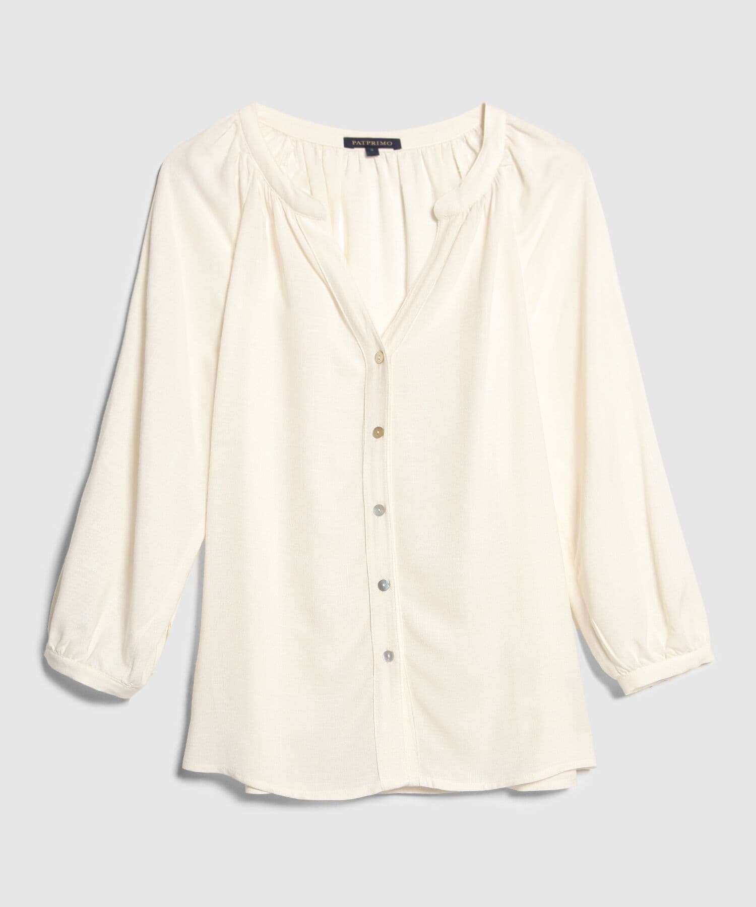 Blusa Solana Minimalista blanco para mujer, vista 5