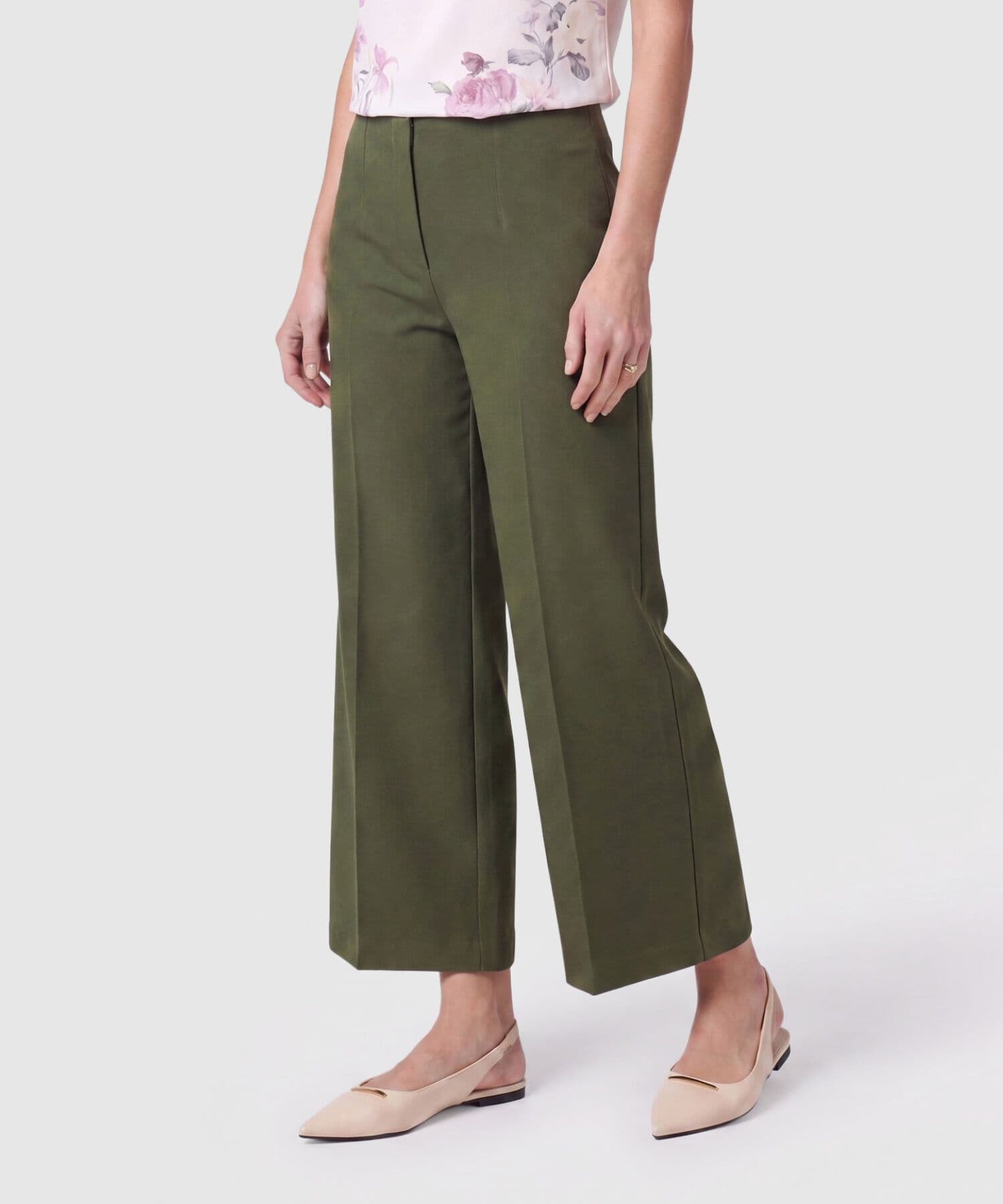 Pantalón Dorada Edición Índigo verde oliva para mujer, vista principal