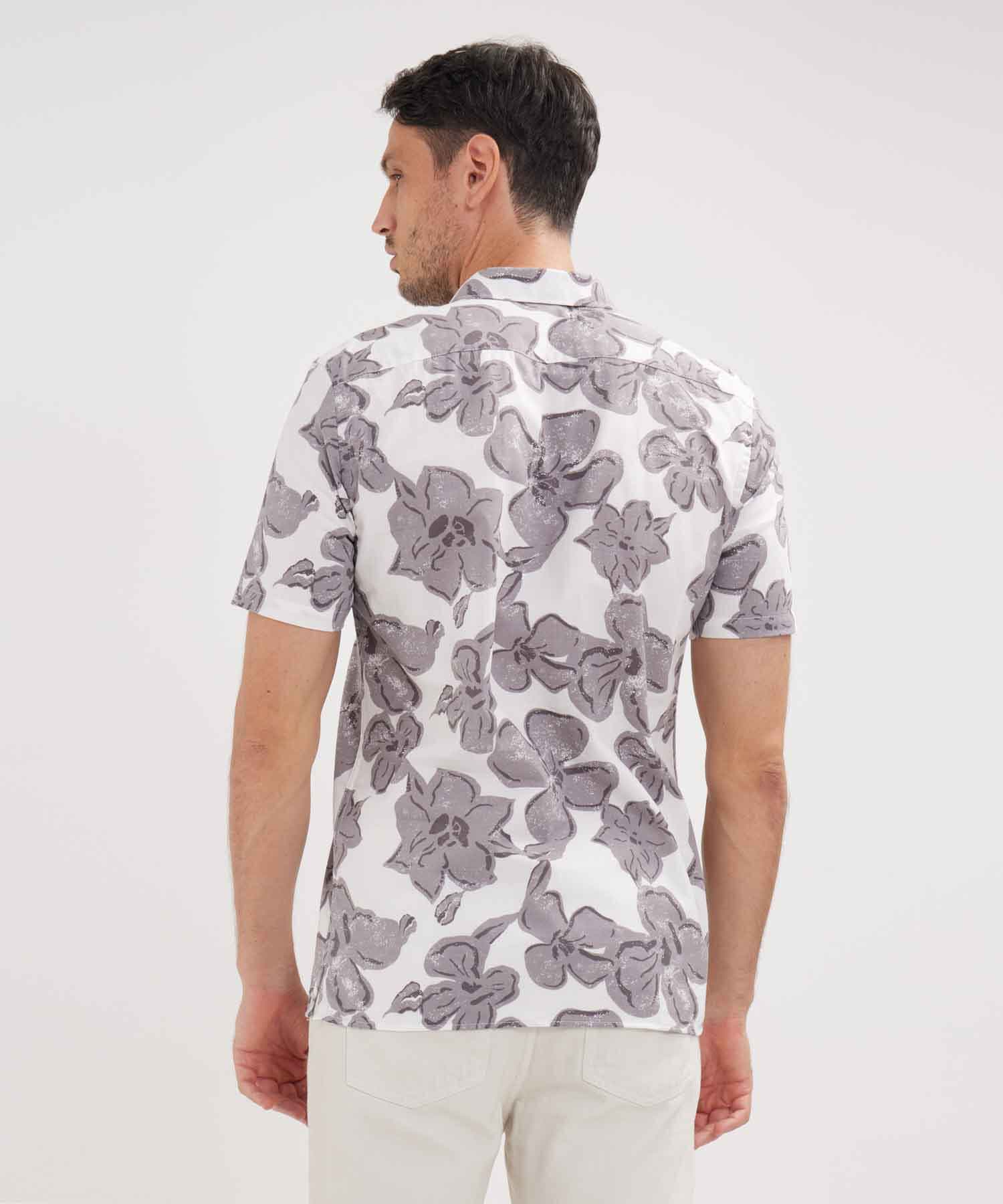 Camisa Palma Ligero negro para hombre, vista 4