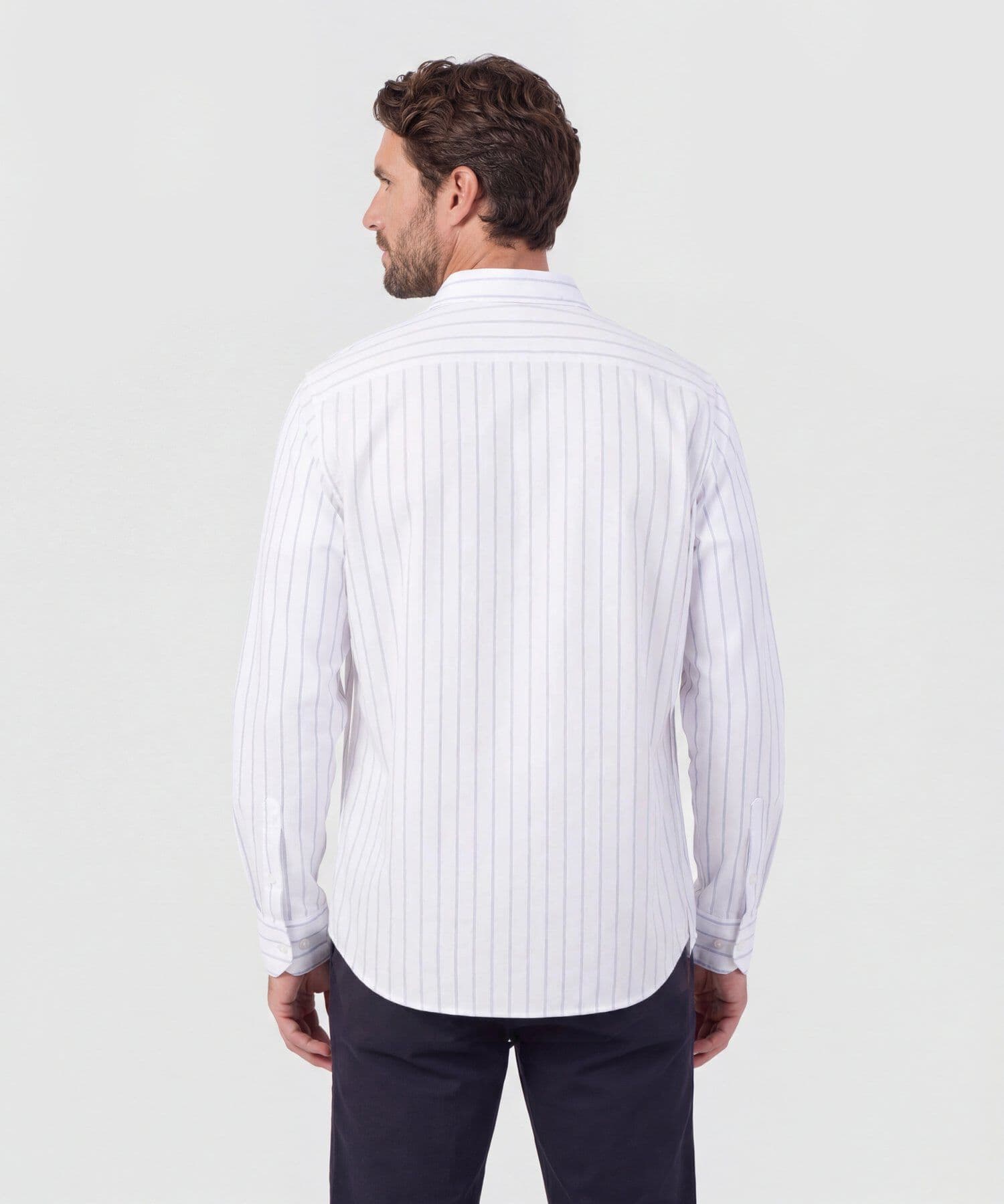 Camisa Cedro de Ciudad blanco para hombre, vista 4