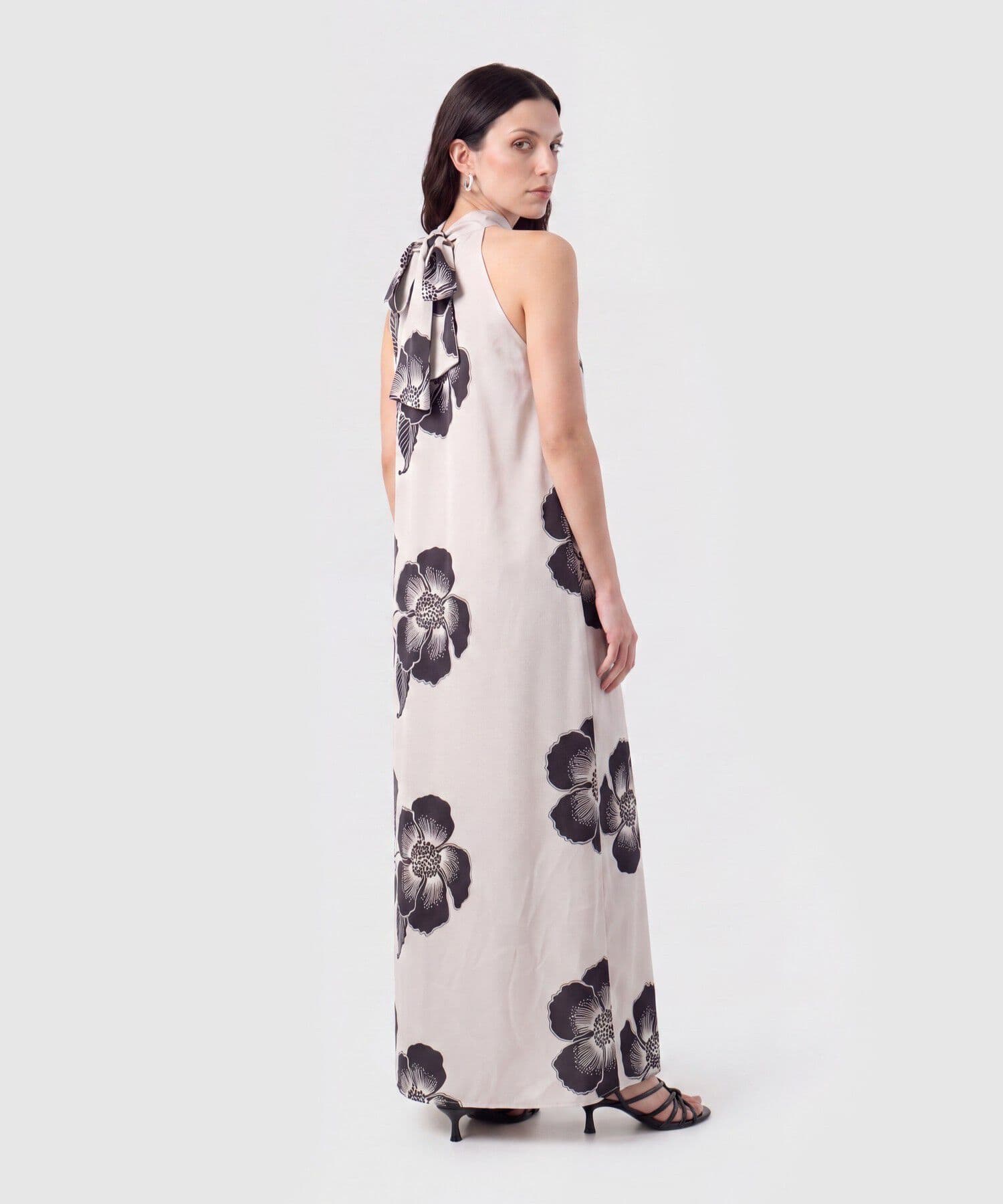 Vestido Valle de Ciudad blanco para mujer, vista 3