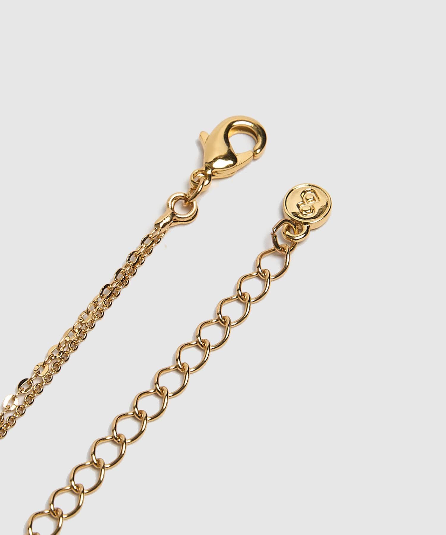 Aretes Sabana de Día dorado para mujer, vista 3