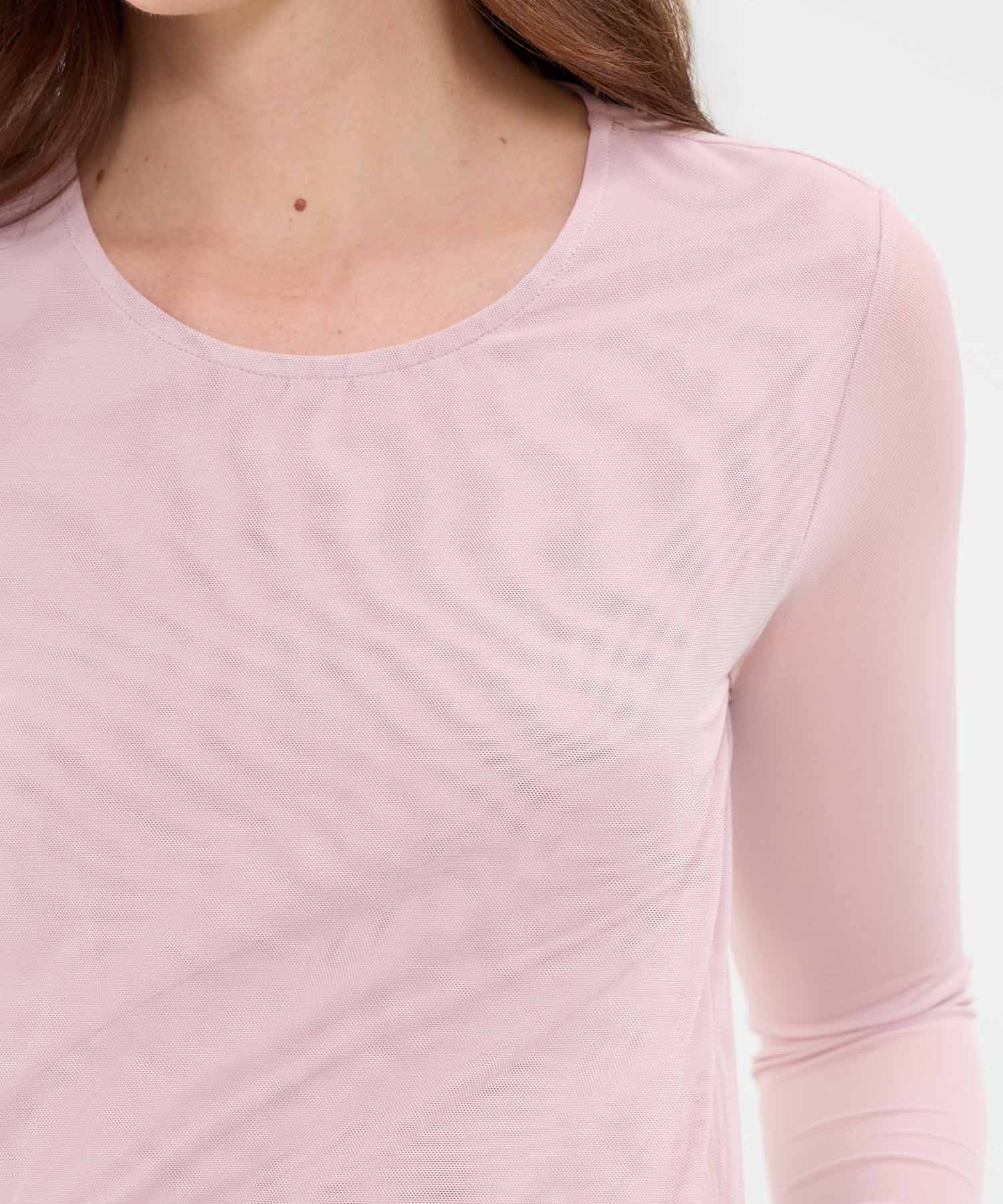 Camiseta Dorada Edición Índigo rosa empolvado para mujer, vista 3
