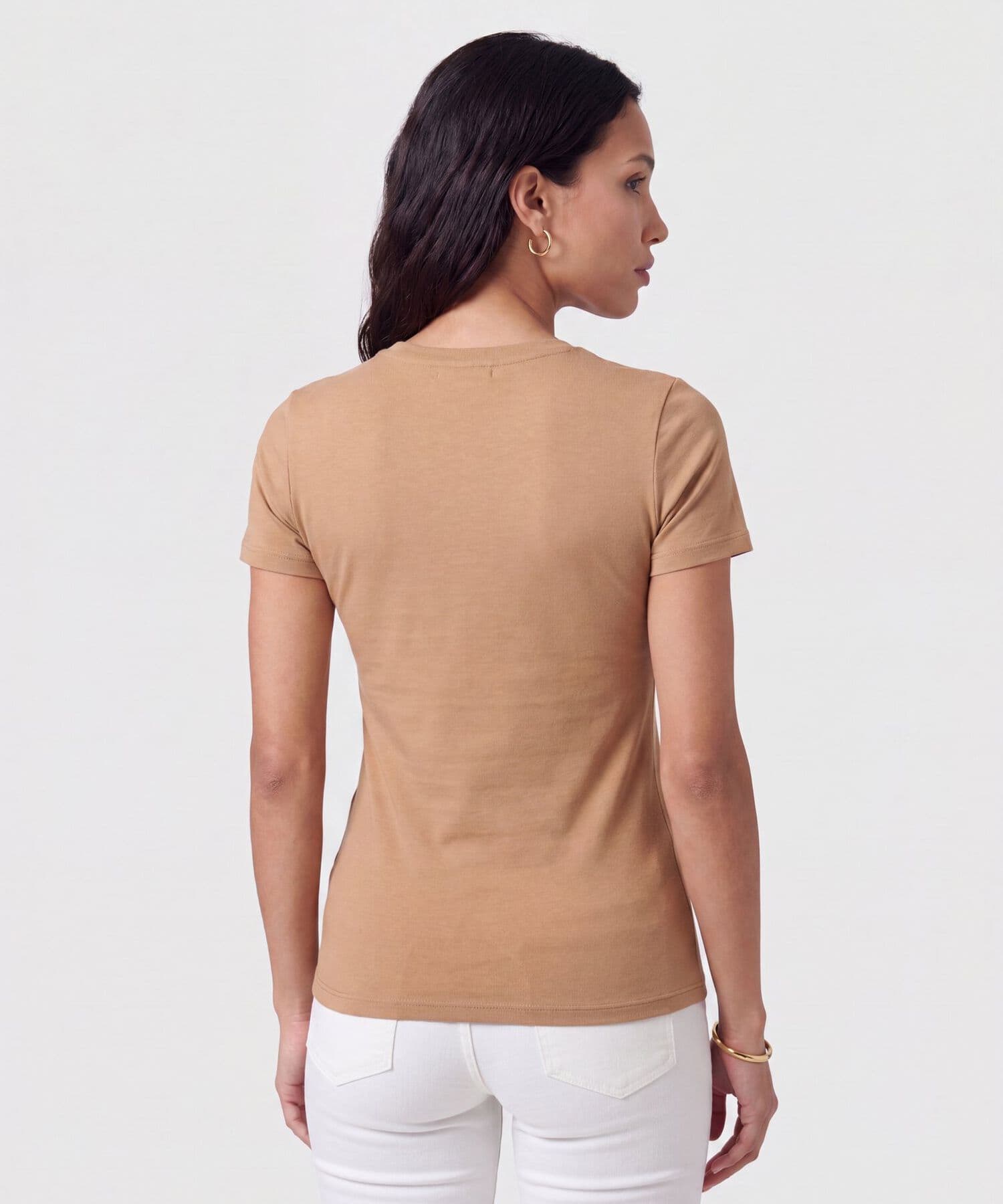 Camiseta Bahía Natural café para mujer, vista 4