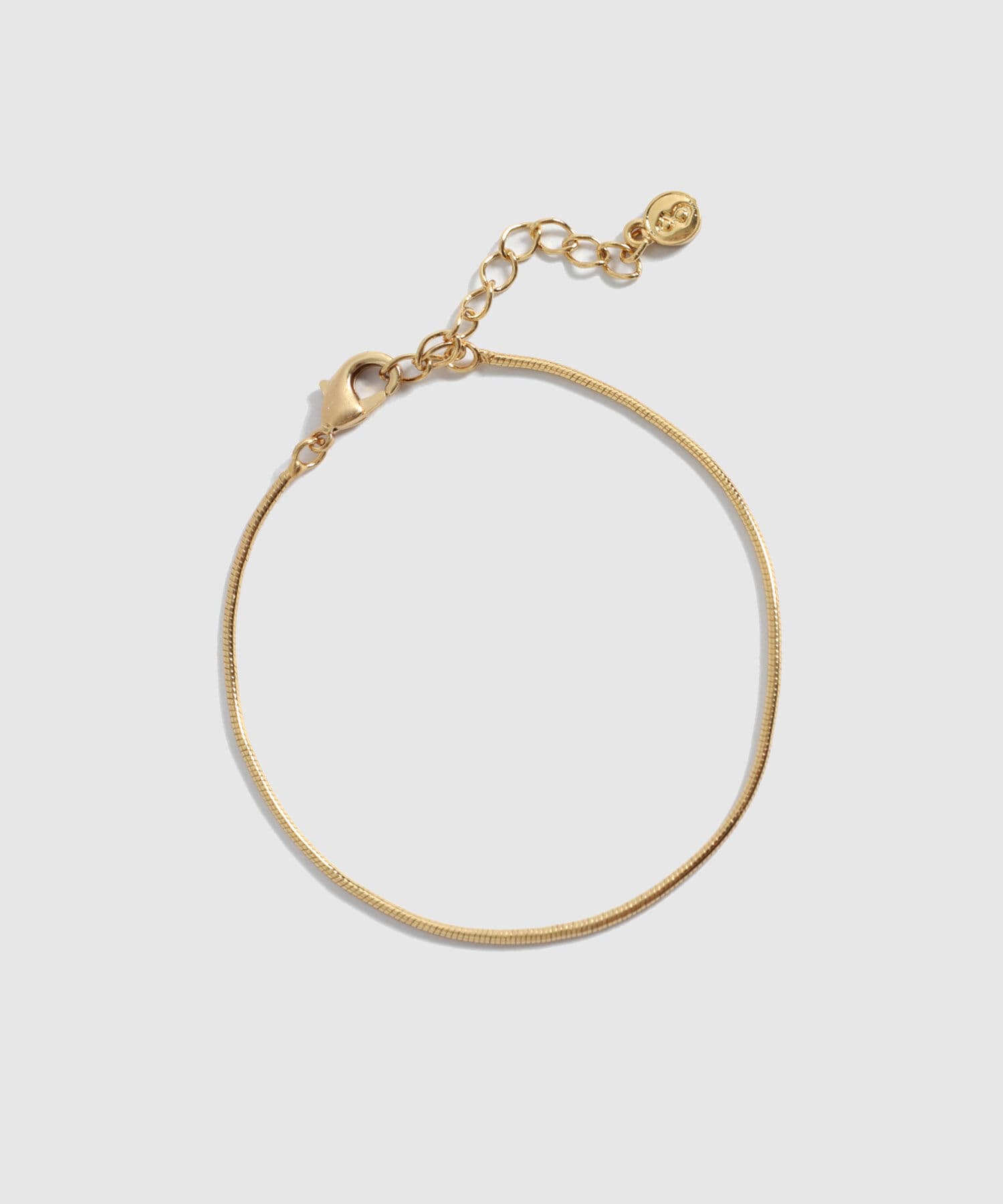 Pulsera Cauce Contemporáneo dorado para mujer, vista principal