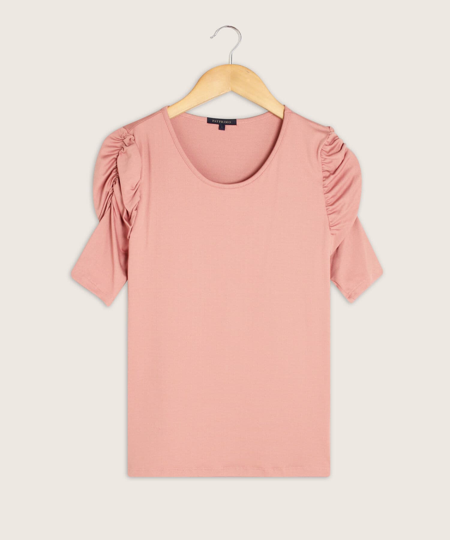 Camiseta Flora Edición Índigo rosa empolvado para mujer, vista 5