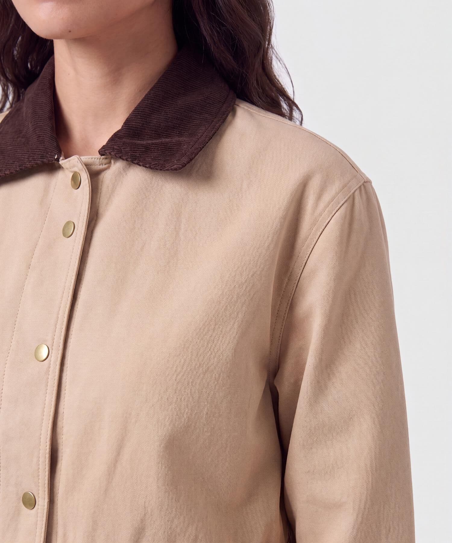 Chaqueta Salina de Noche arena para mujer, vista 3
