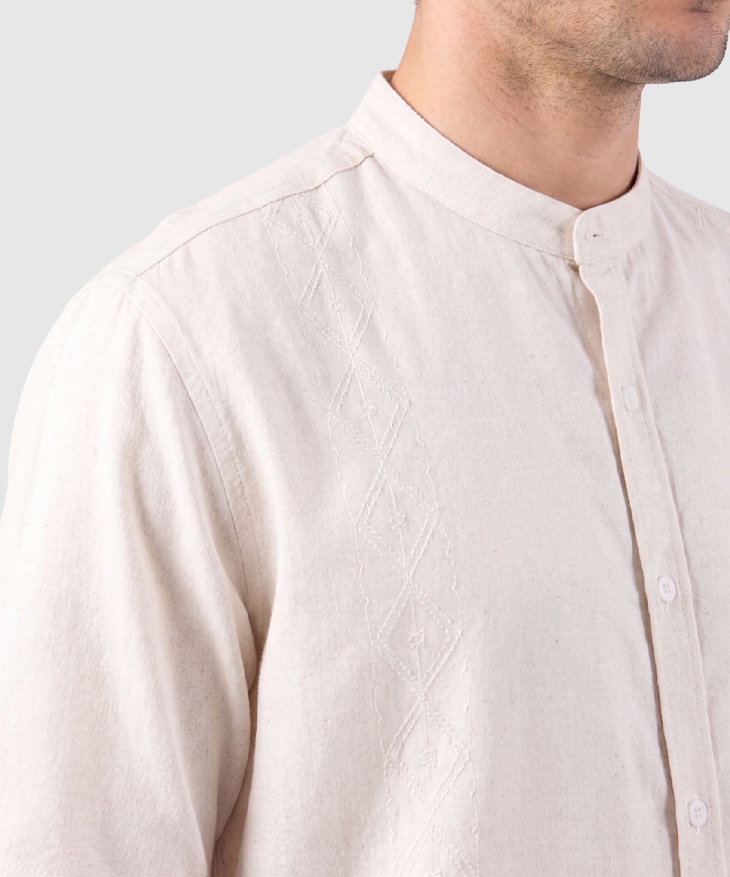 Camiseta Litoral Ligero arena para hombre, vista 3