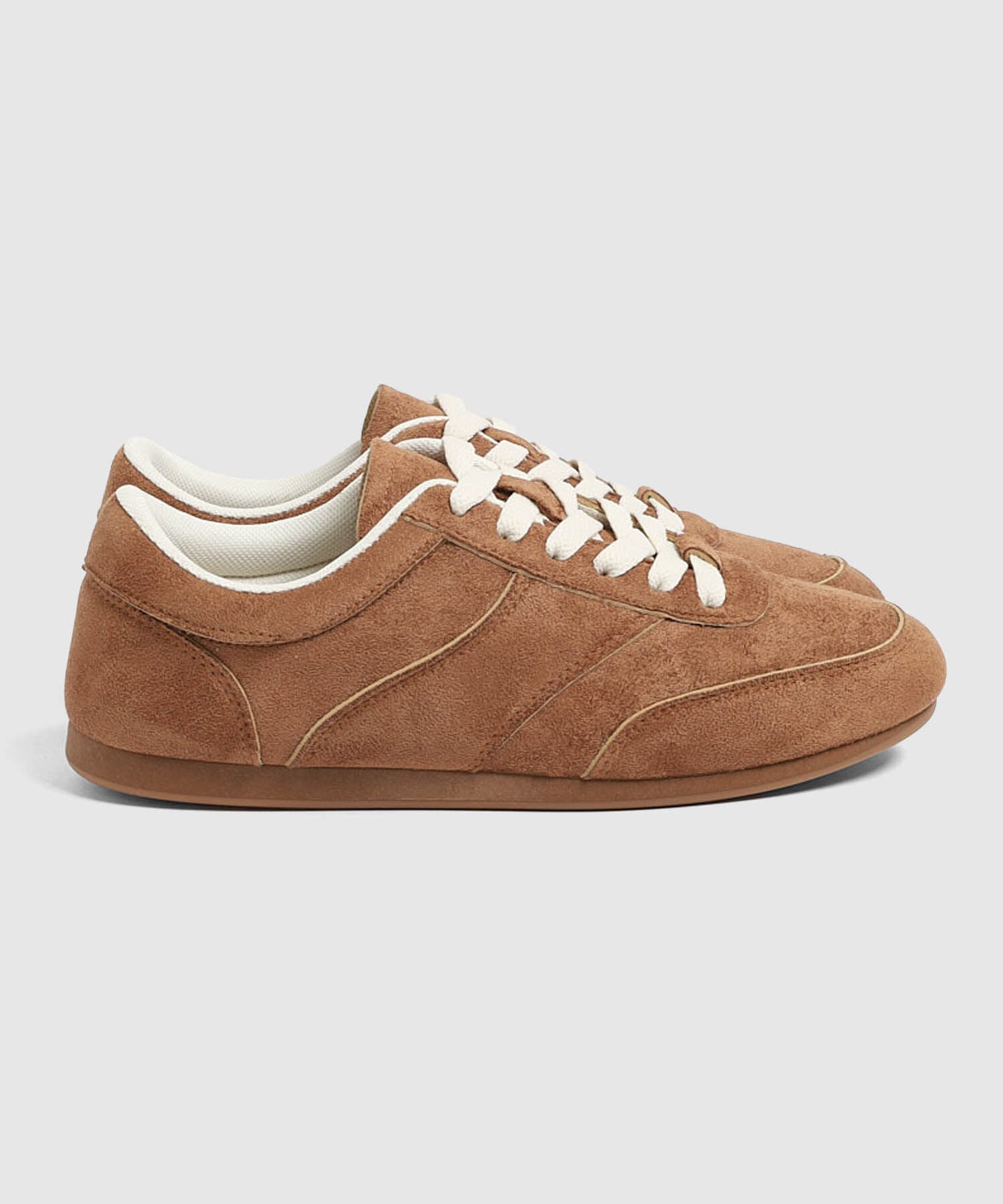 Tenis Oliva Natural café para mujer, vista 2