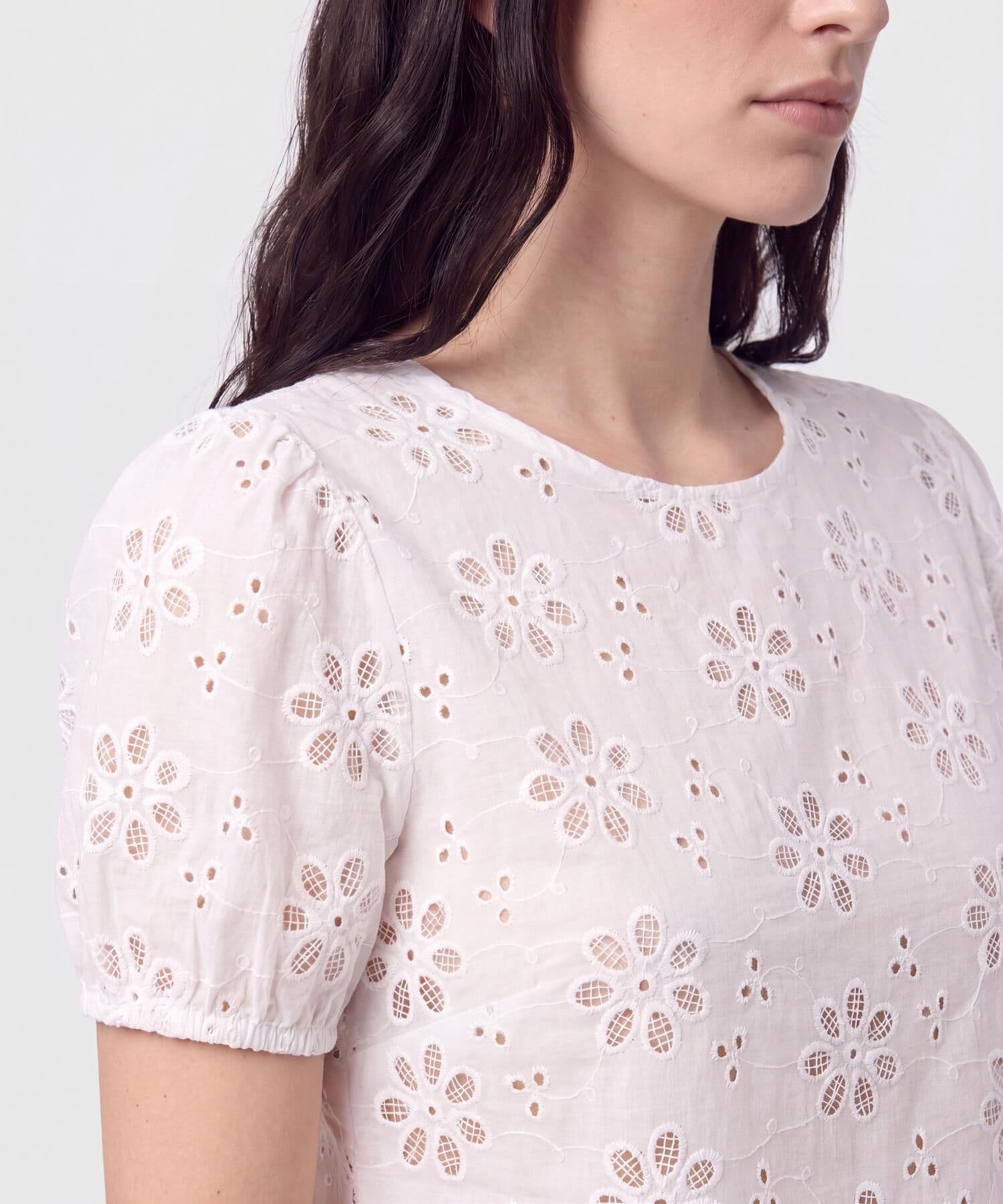 Blusa Siena de Viaje blanco para mujer, vista 3
