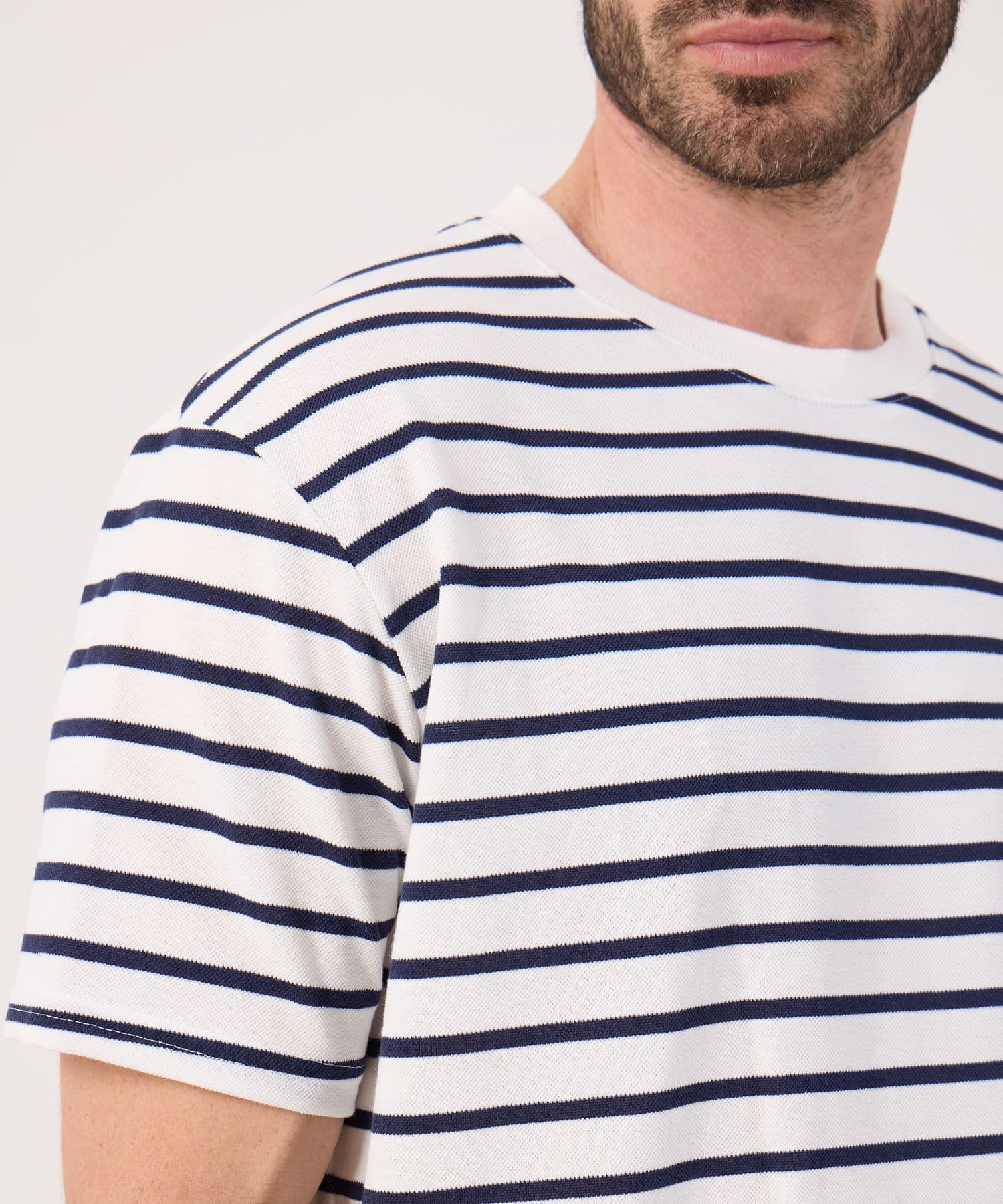 Camiseta Emilia Urbano blanco para hombre, vista 3