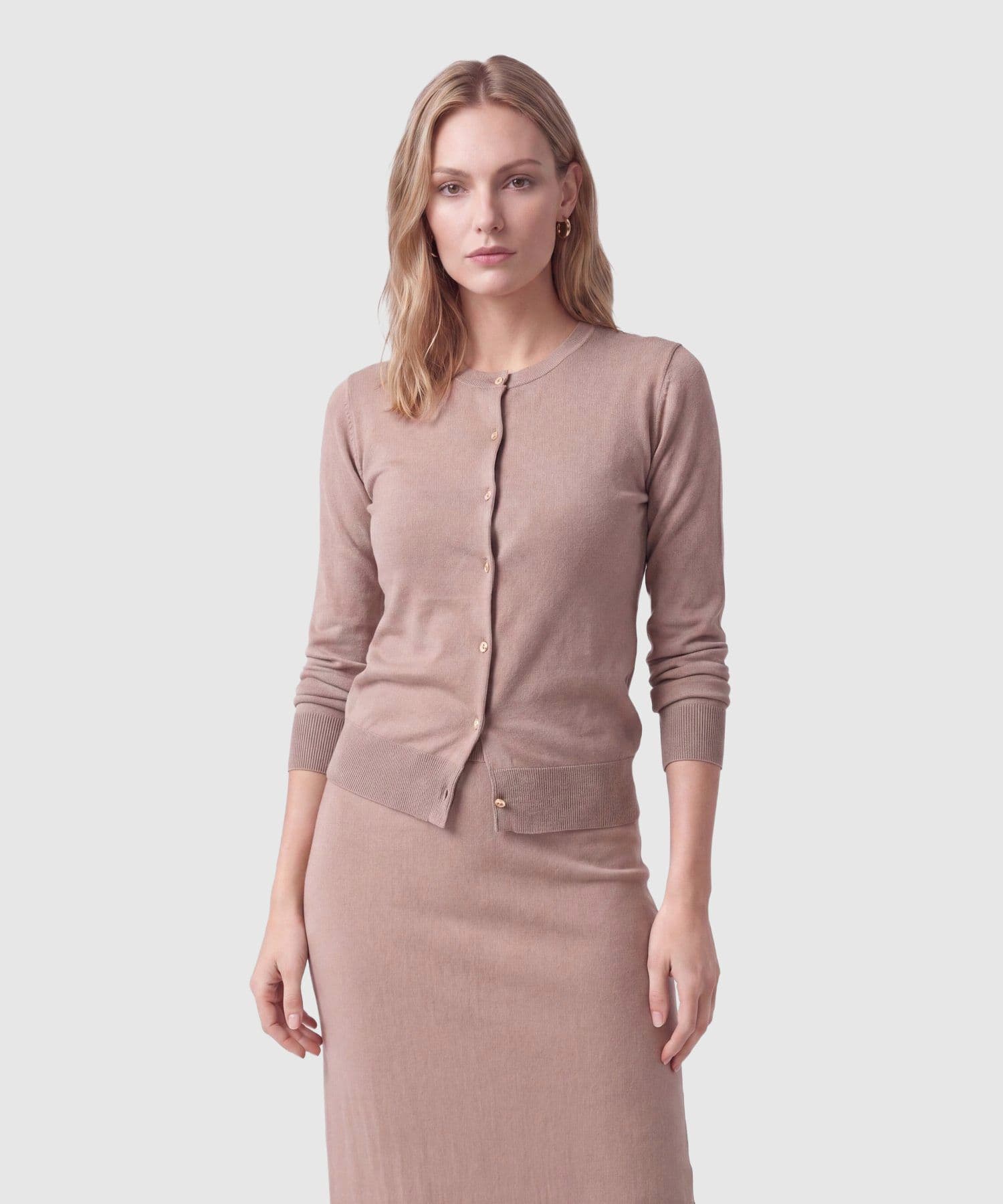 Buzo Cobalto Urbano café para mujer, vista principal