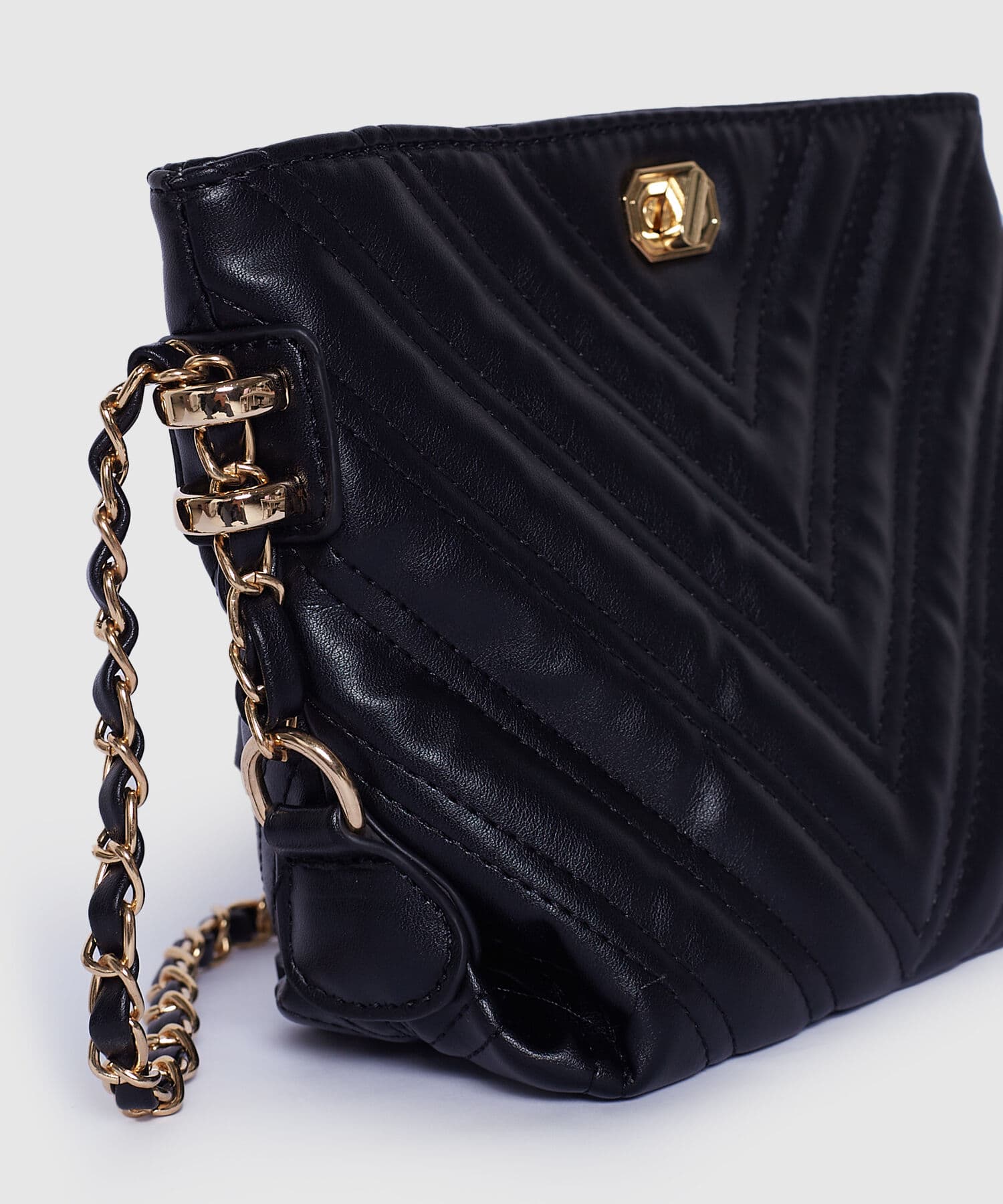 Bolso Azahar Contemporáneo negro para mujer, vista 2