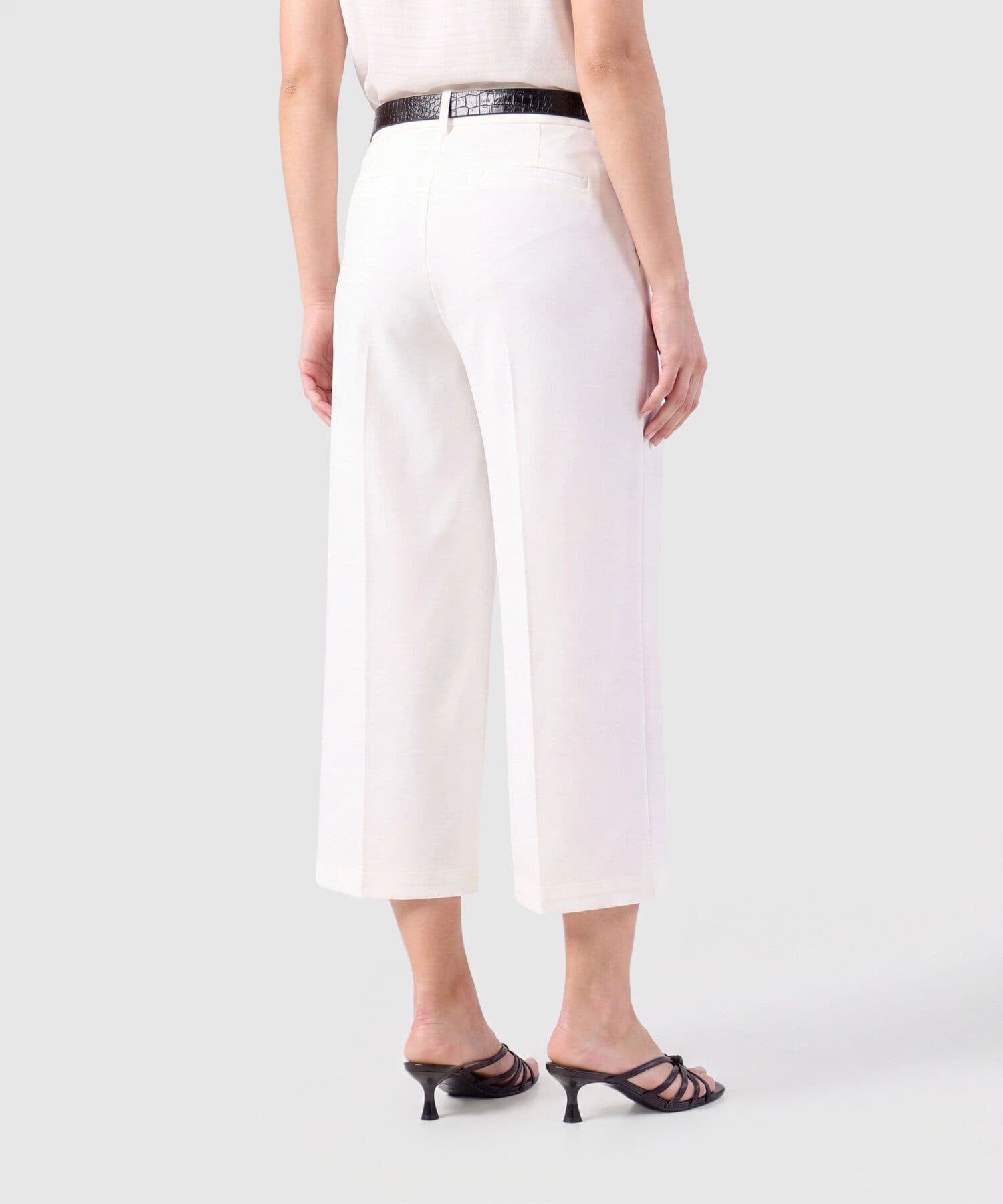 Pantalón Siena Relajado blanco para mujer, vista 4