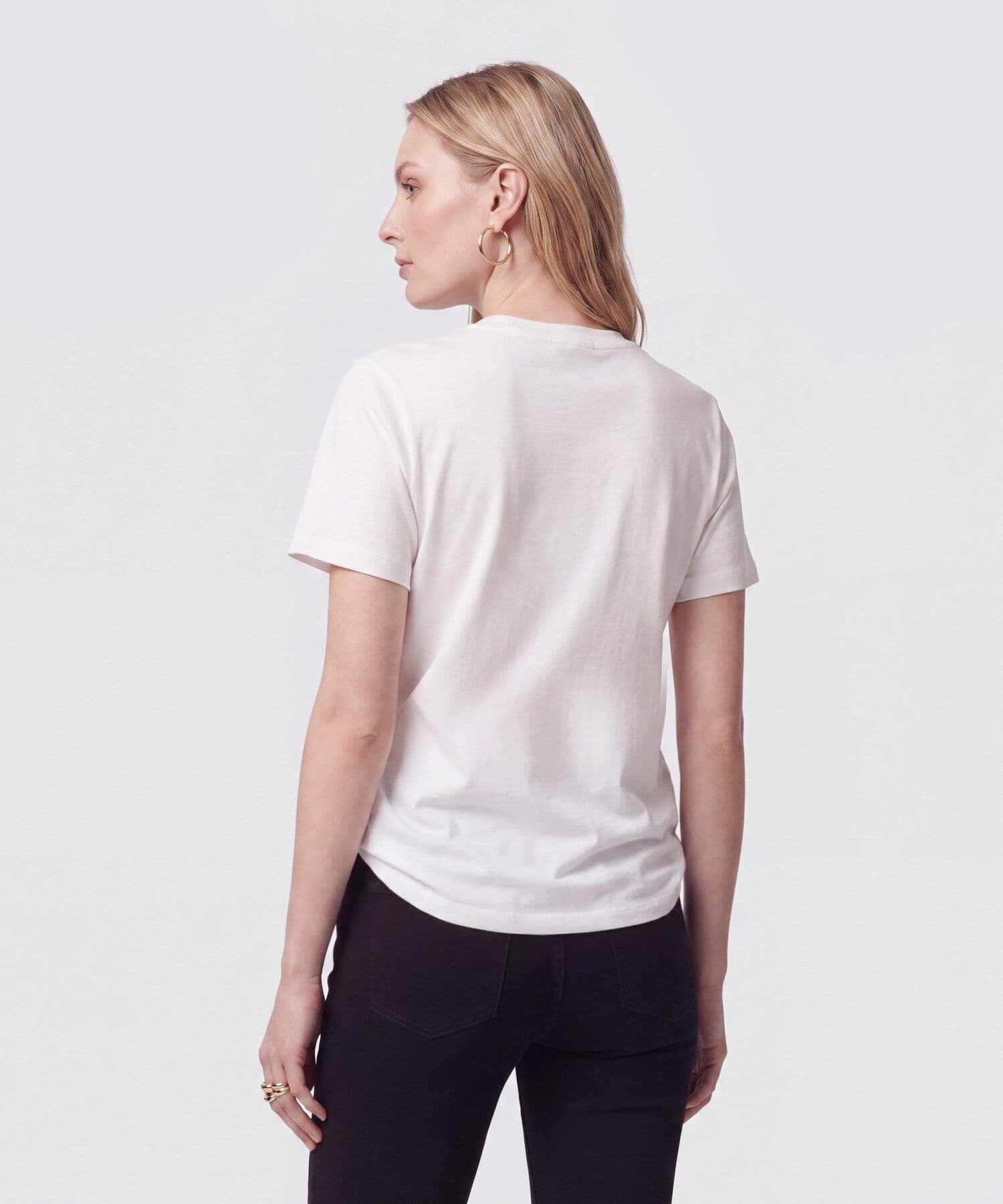 Camiseta Dorada Ligero azul índigo para mujer, vista 4