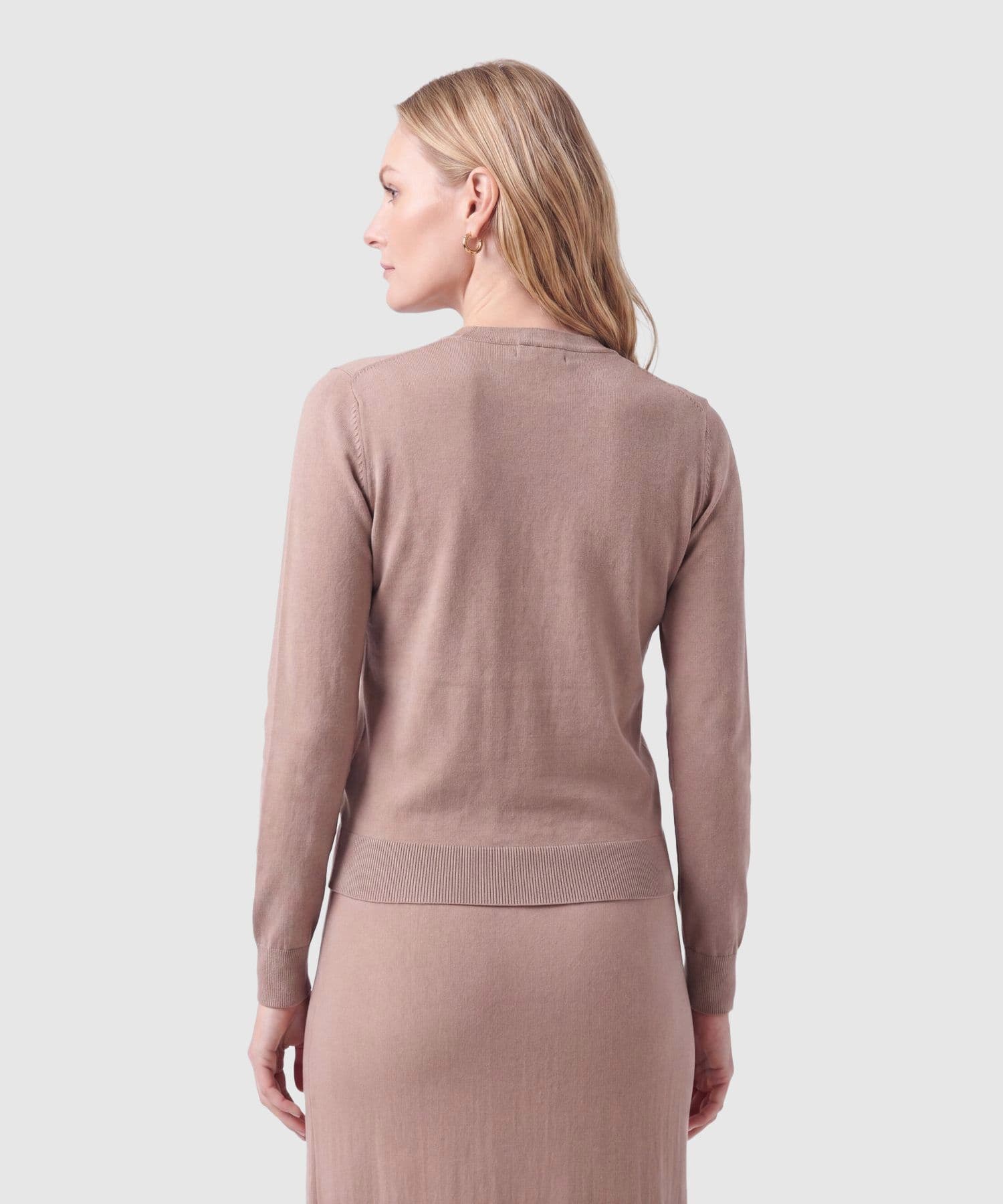 Buzo Cobalto Urbano café para mujer, vista 4