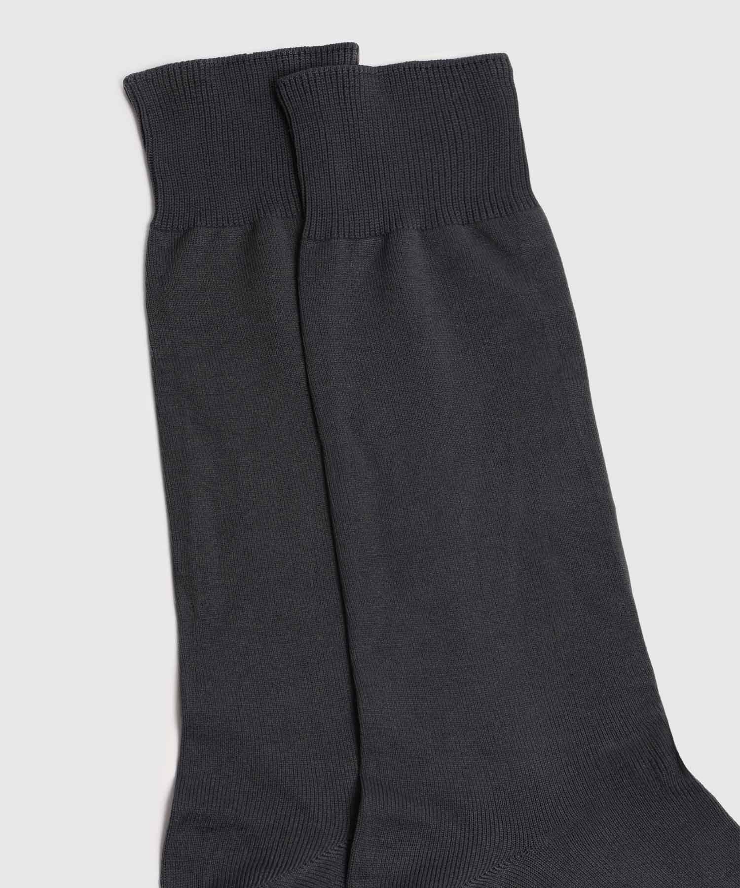 Medias Jacaranda Clásico gris humo para hombre, vista 2