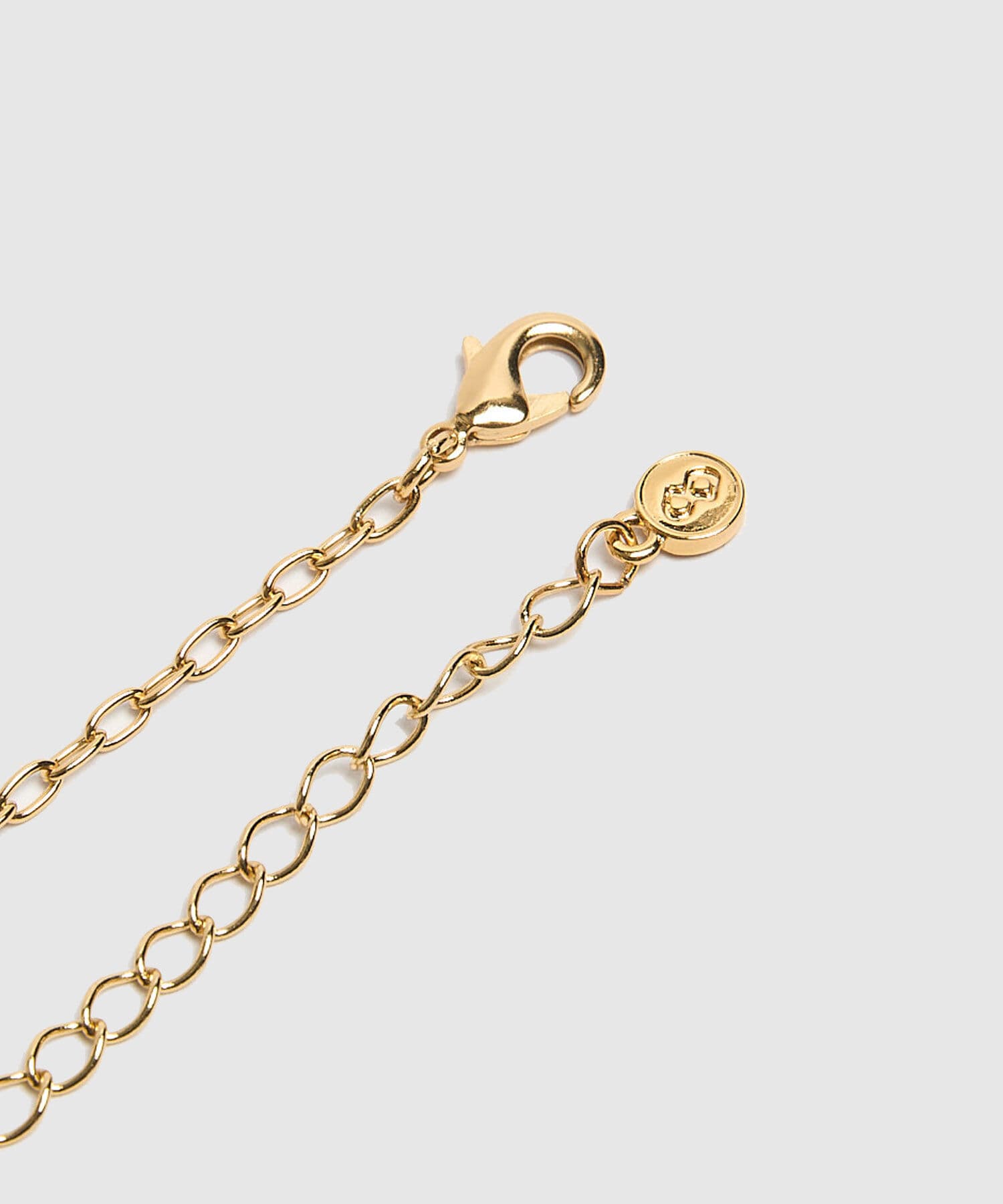 Aretes Salina Edición Lino dorado para mujer, vista 3