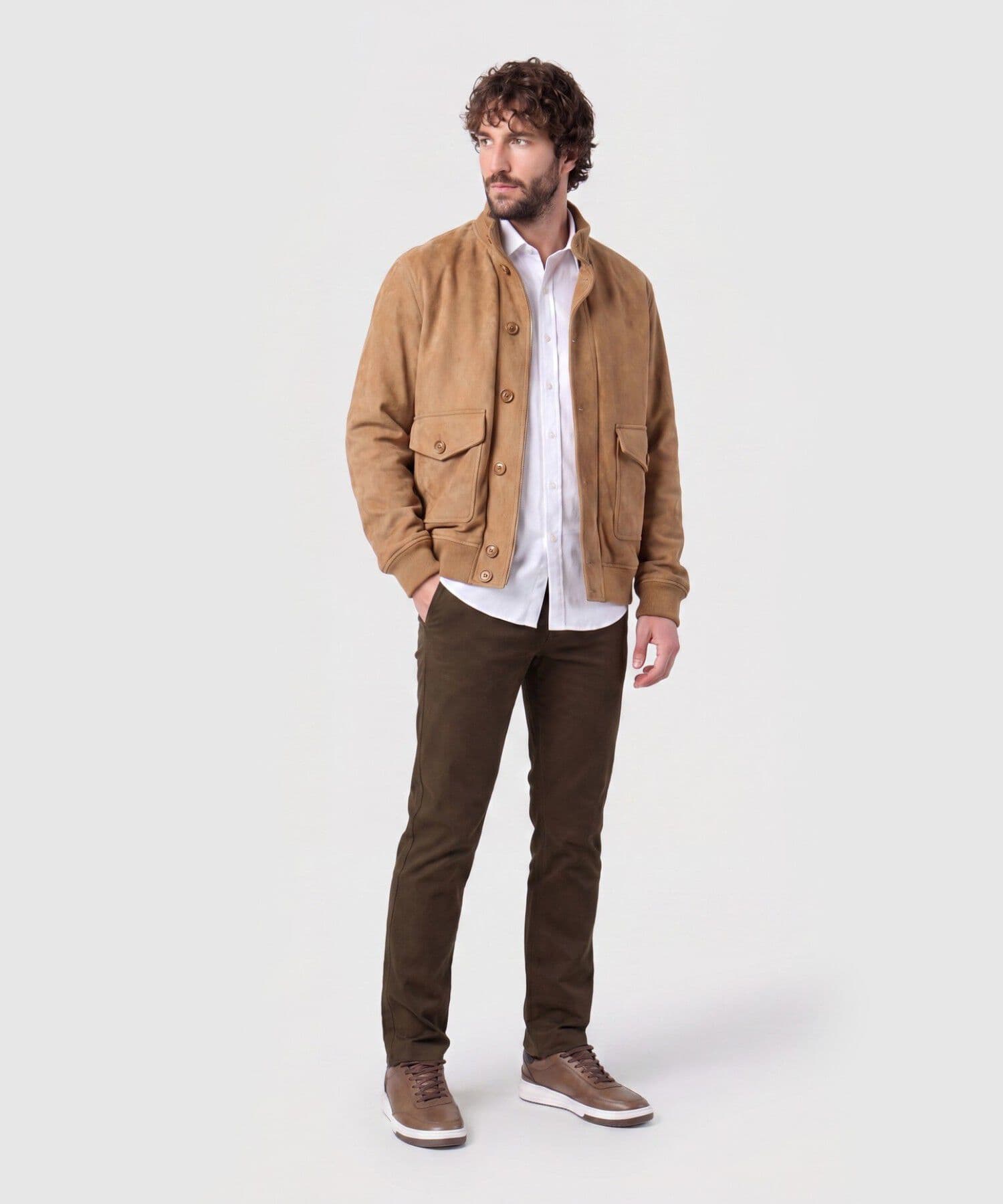 Camisa Solana de Viaje blanco para hombre, vista 2