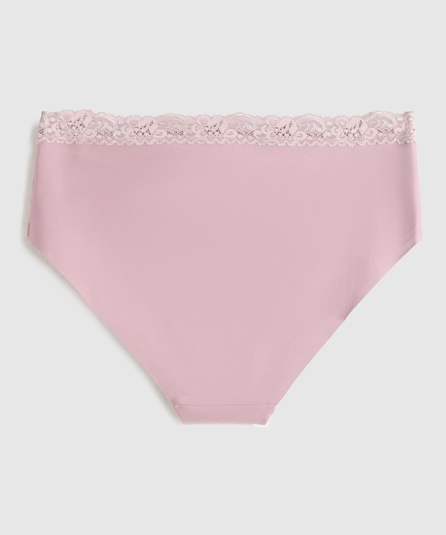 Ropa interior Flora Minimalista rosa empolvado para mujer, vista 3