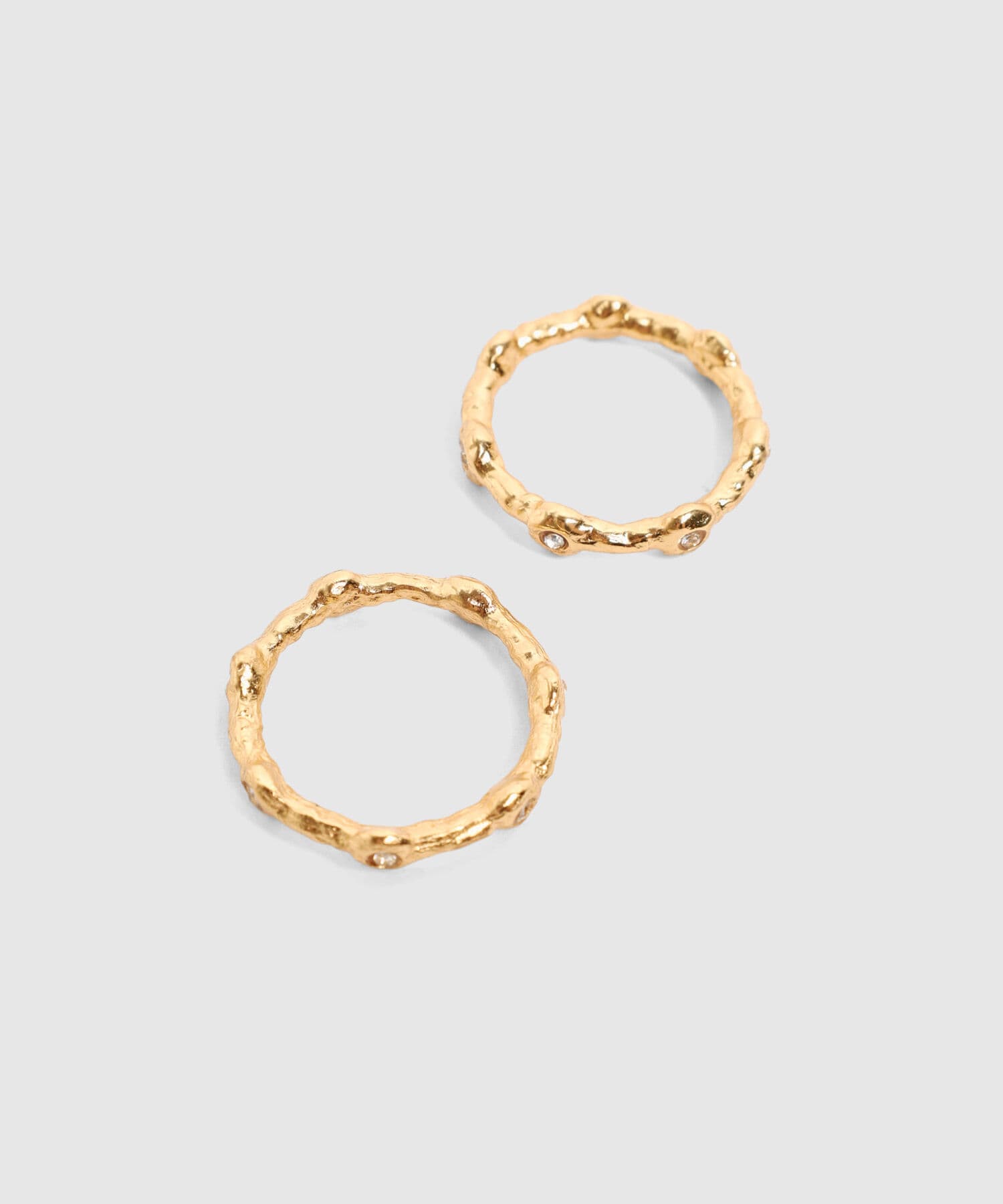 Anillo Litoral de Día dorado para mujer, vista principal