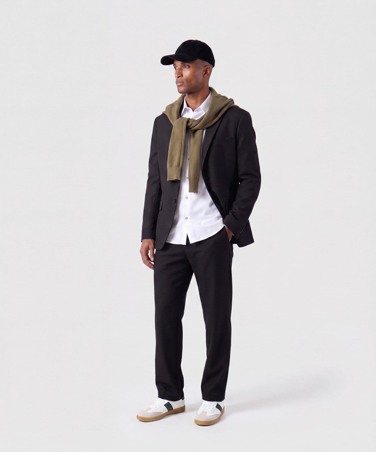 Chaqueta Siena de Día negro para hombre, vista 2