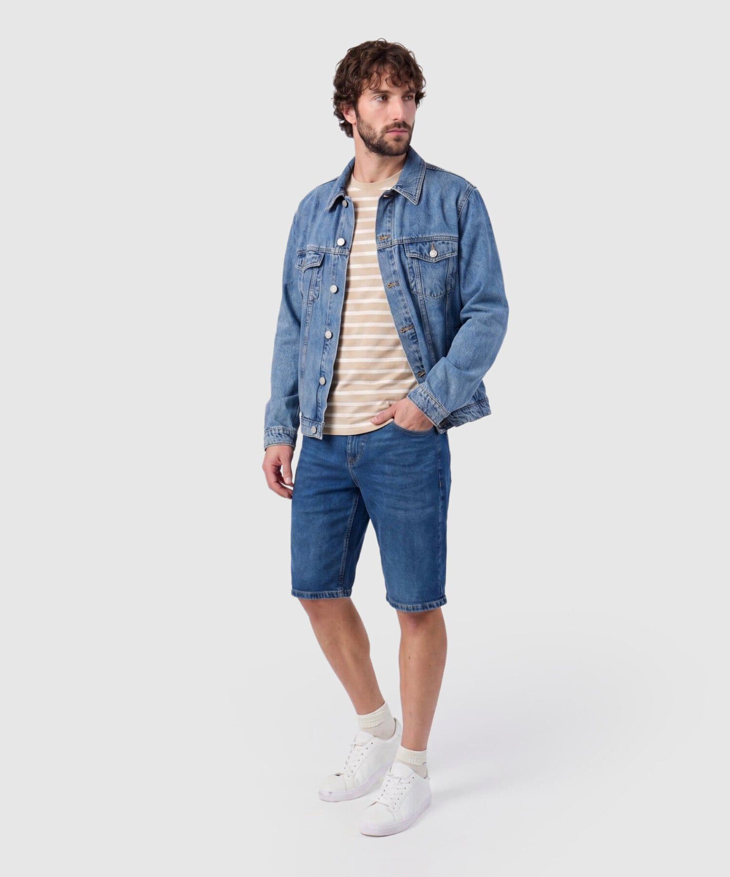 Camiseta Selva de Noche arena para hombre, vista 2