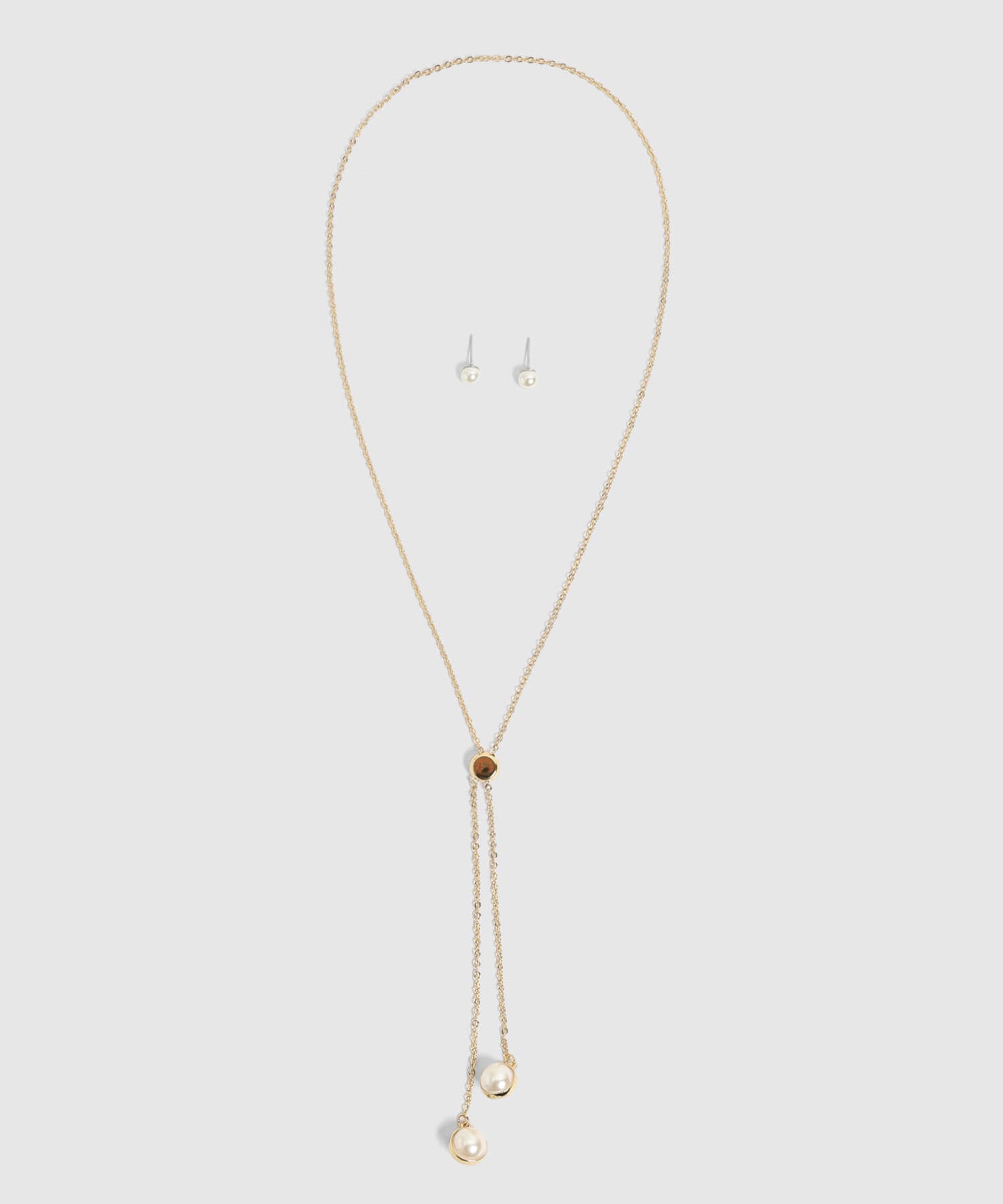 Aretes Julieta Minimalista dorado para mujer, vista principal