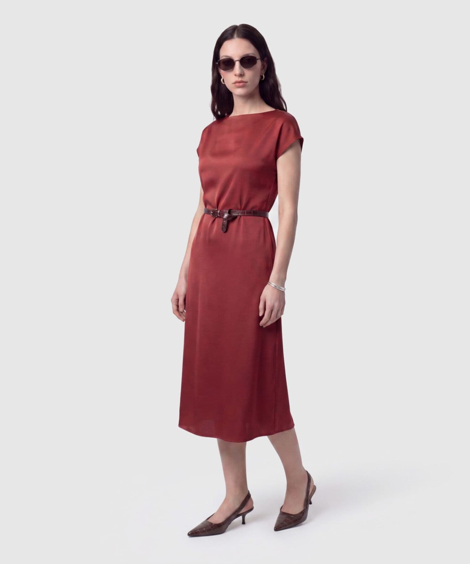 Cinturón Selva Ligero negro para mujer, vista principal