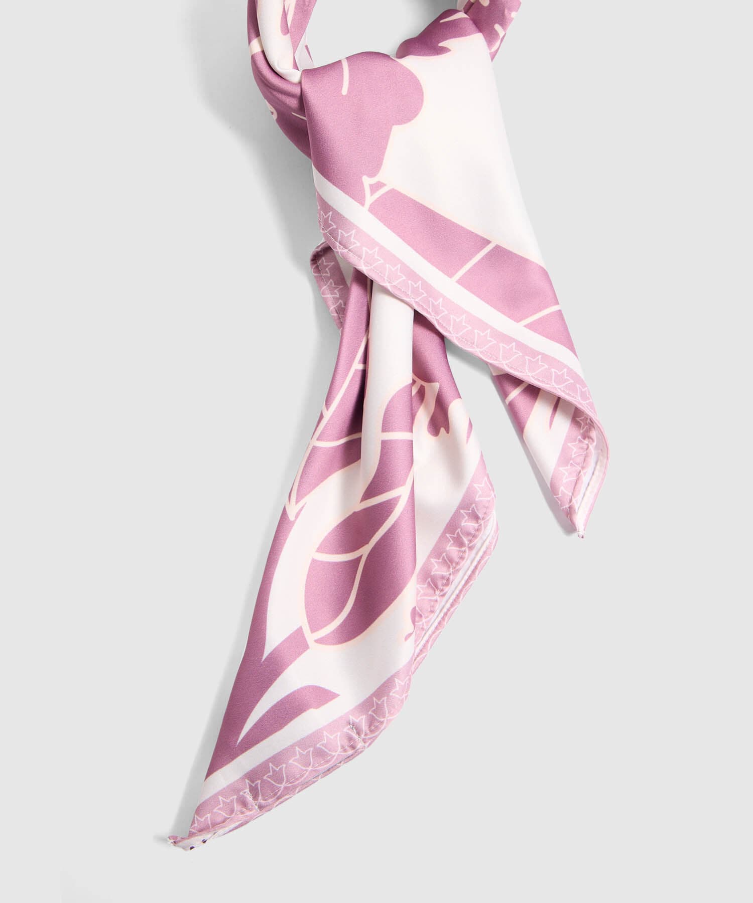 Pañoleta Niebla Ligero rosa empolvado para mujer, vista 3