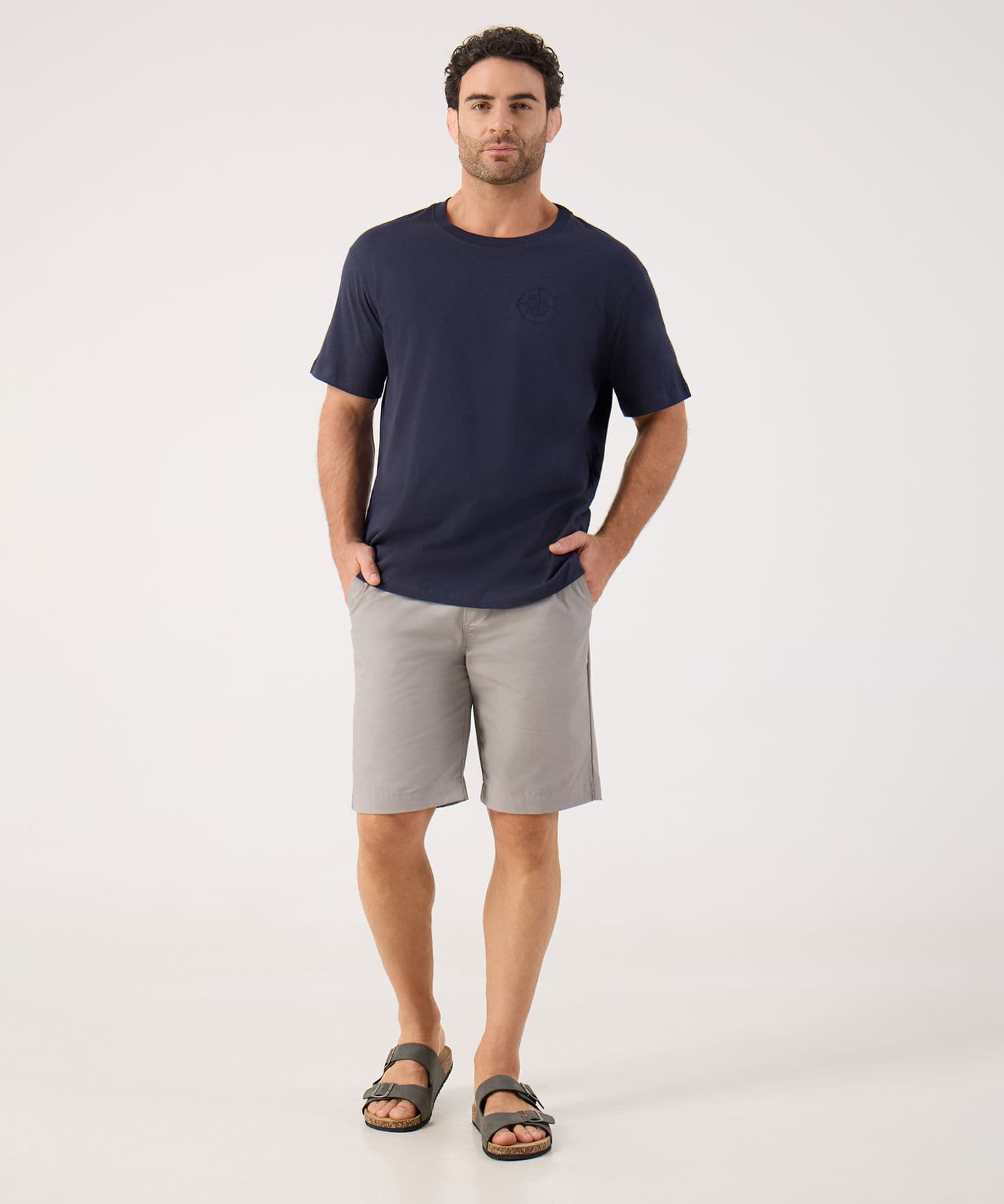 Bermuda Serena Natural gris humo para hombre, vista 2