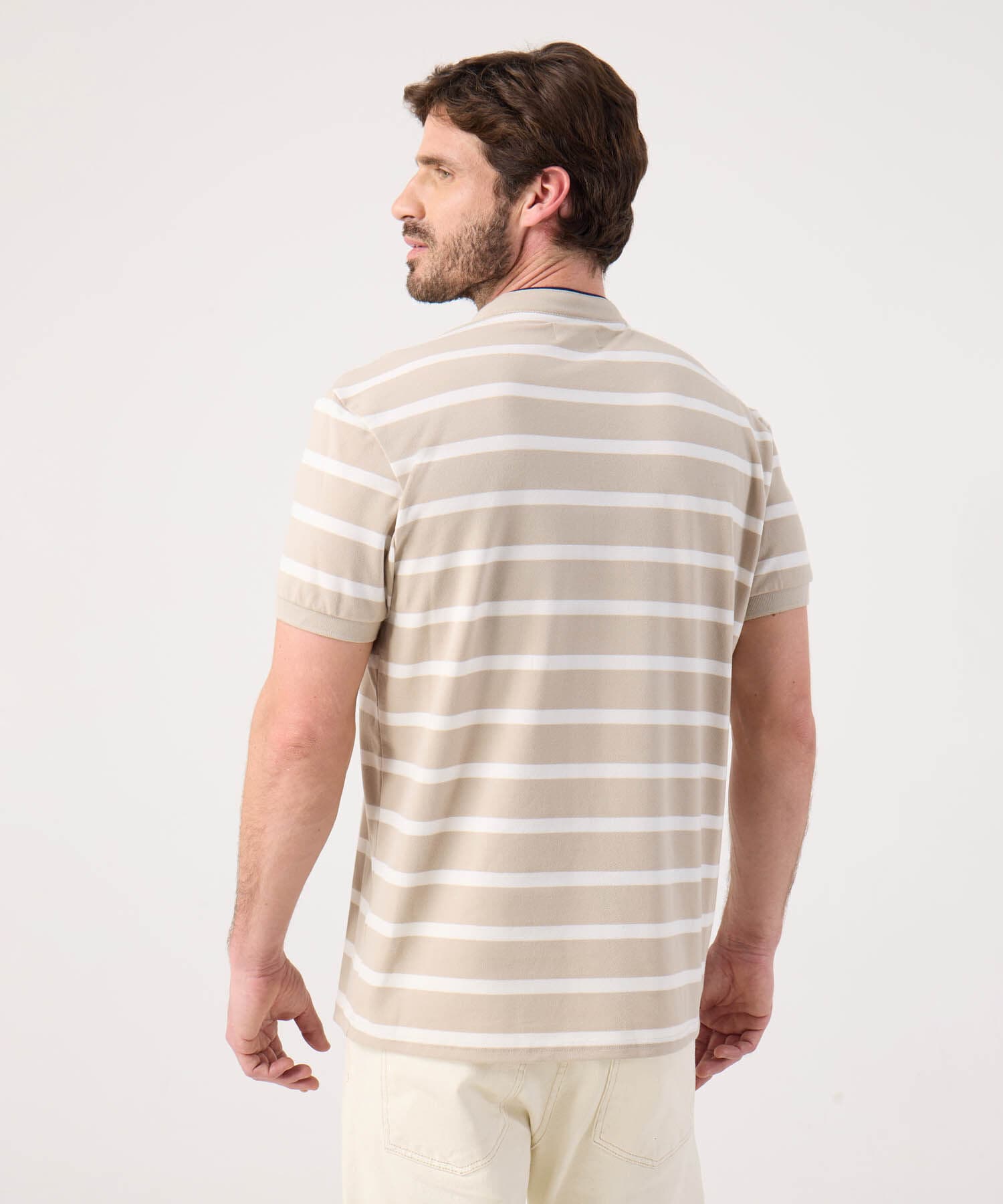 Polo Lumbre de Noche arena para hombre, vista 4