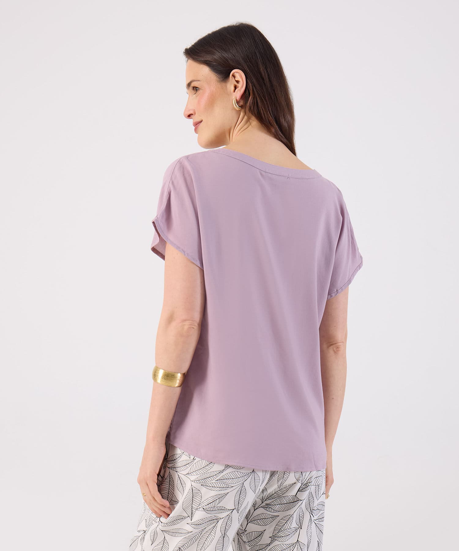 Blusa Valentina Contemporáneo negro para mujer, vista 4