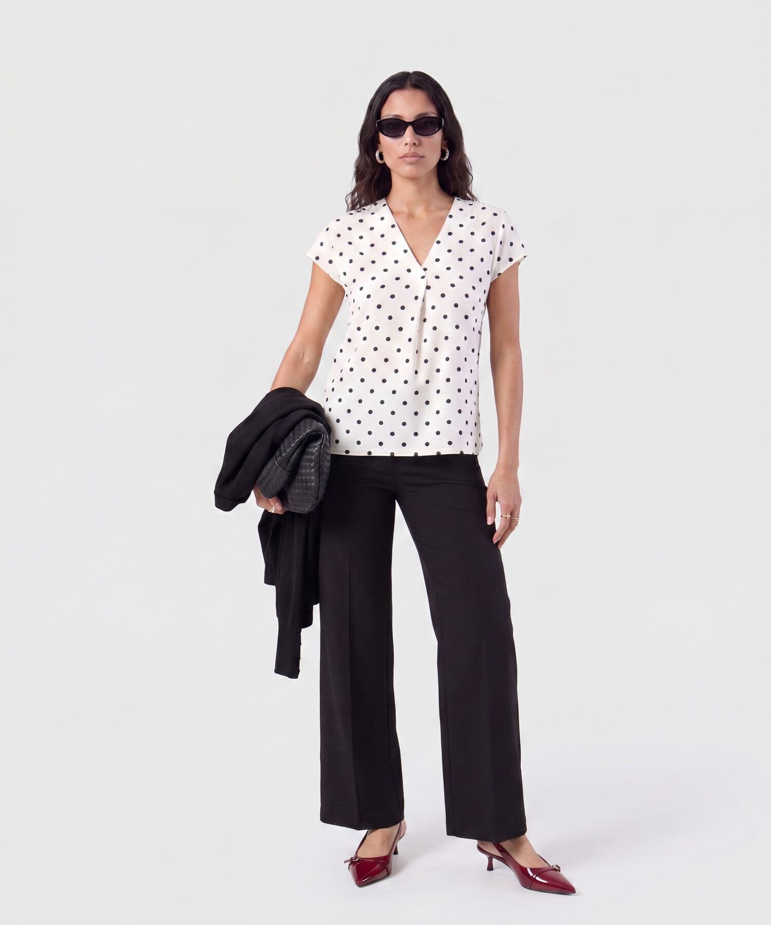 Camiseta Oliva Sastre blanco para mujer, vista 2