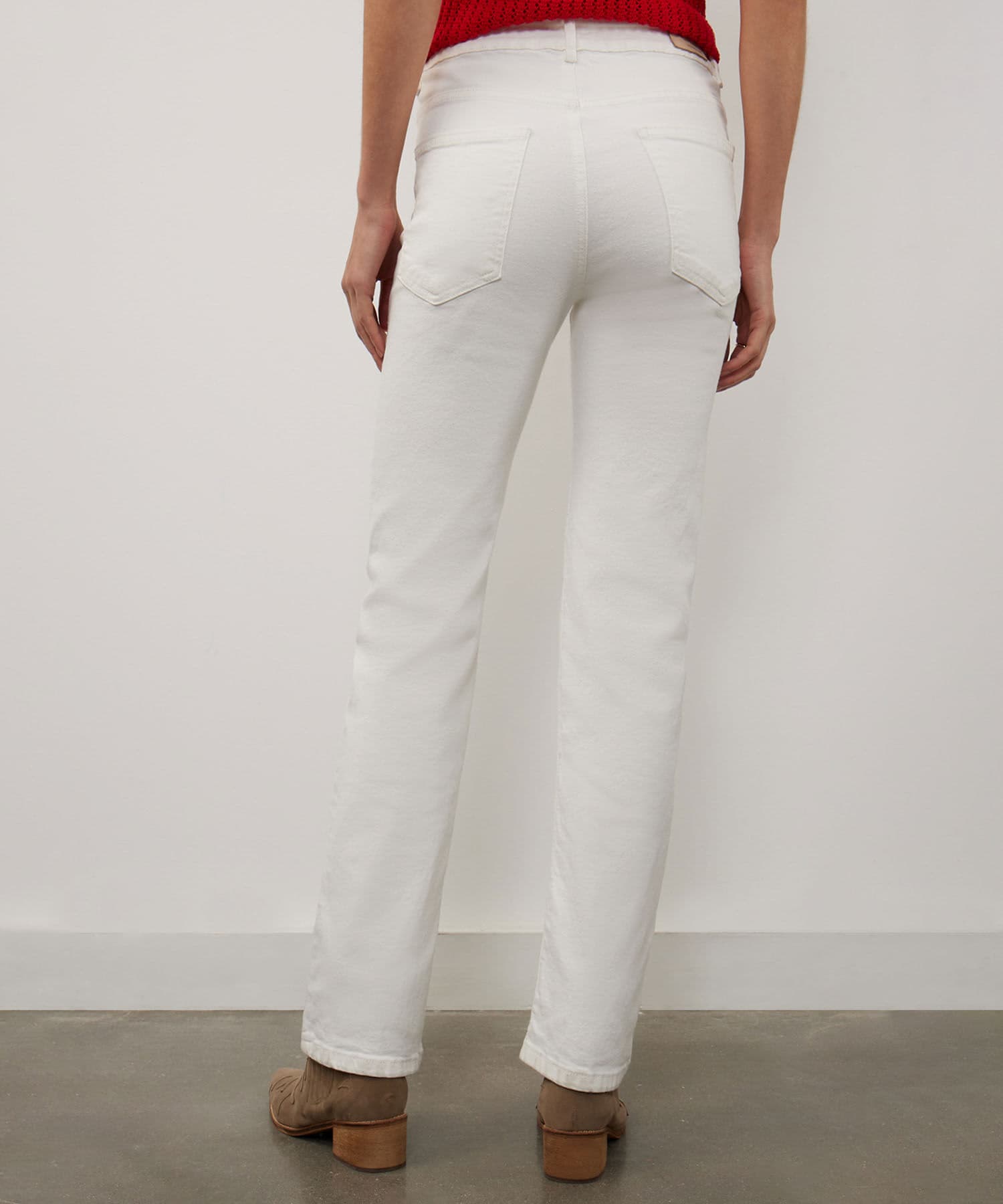 Jean Flora Relajado arena para mujer, vista 3