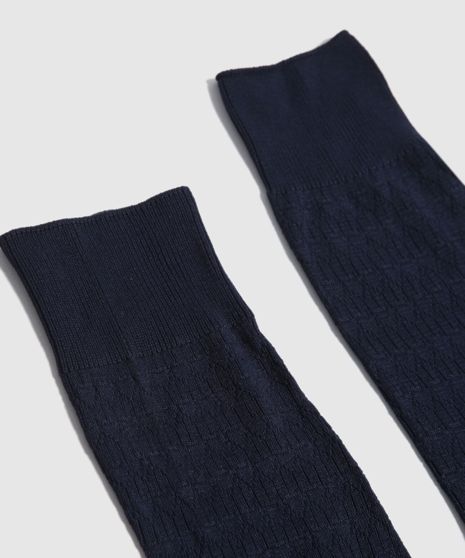 Medias Serena Edición Lino azul marino para hombre, vista 2
