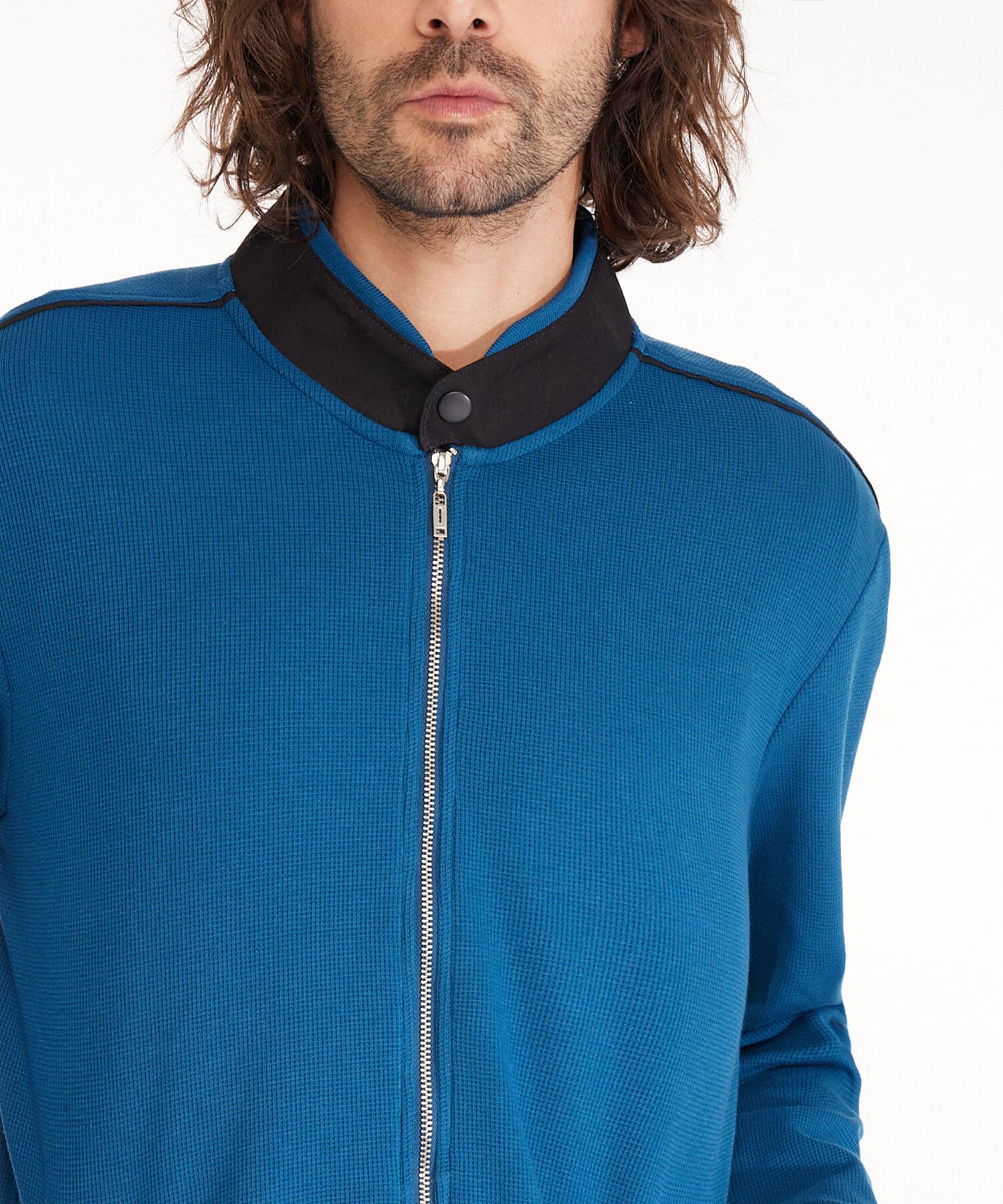 Chaqueta Valle Suave azul marino para hombre, vista 3