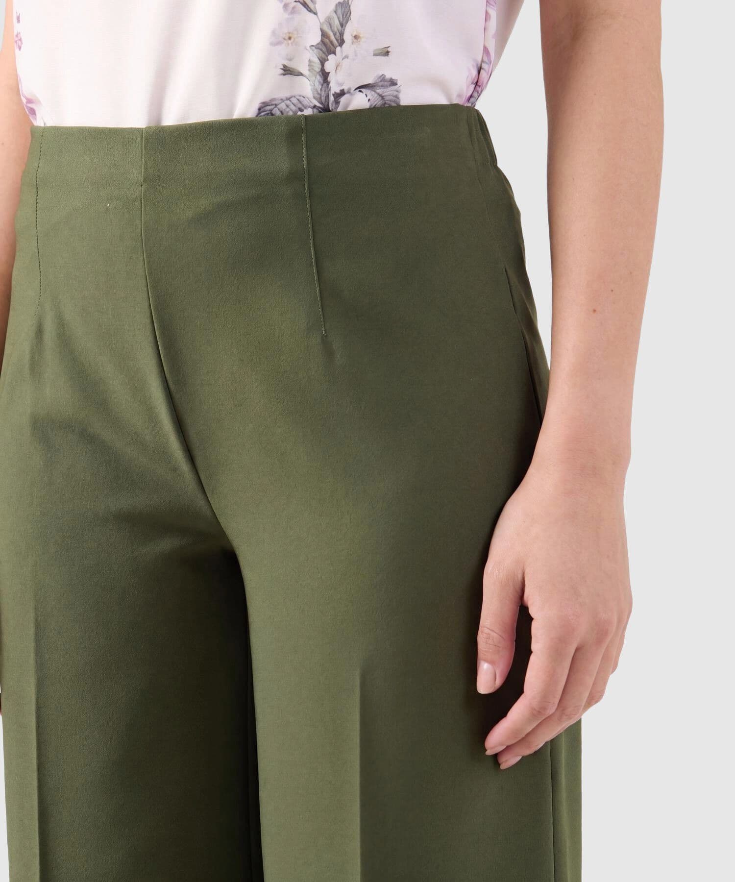 Pantalón Dorada Edición Índigo verde oliva para mujer, vista 3
