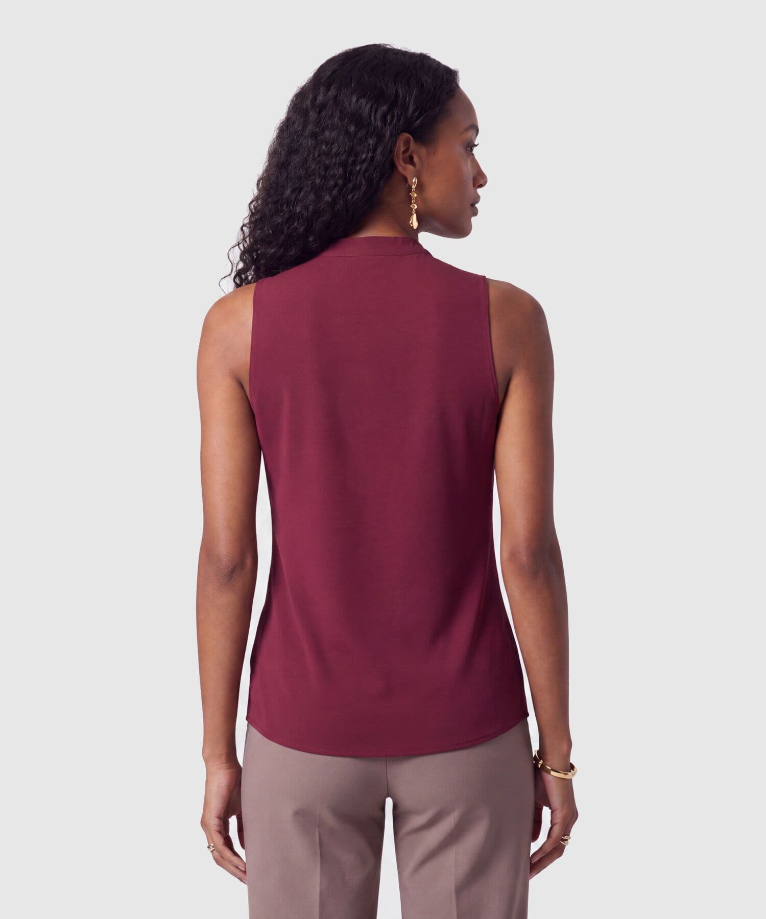 Blusa Laguna Sastre naranja para mujer, vista 4