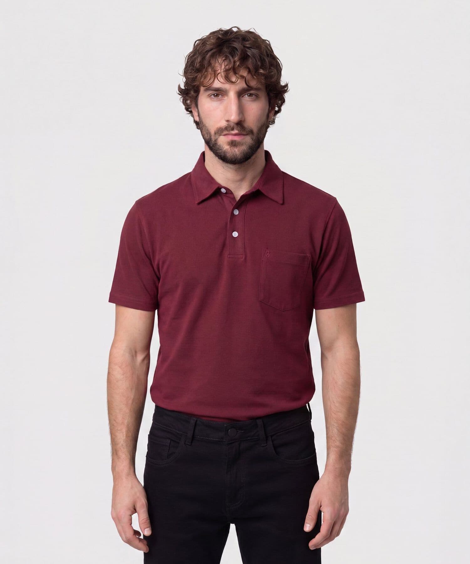 Polo Encanto Edición Índigo naranja para hombre, vista principal